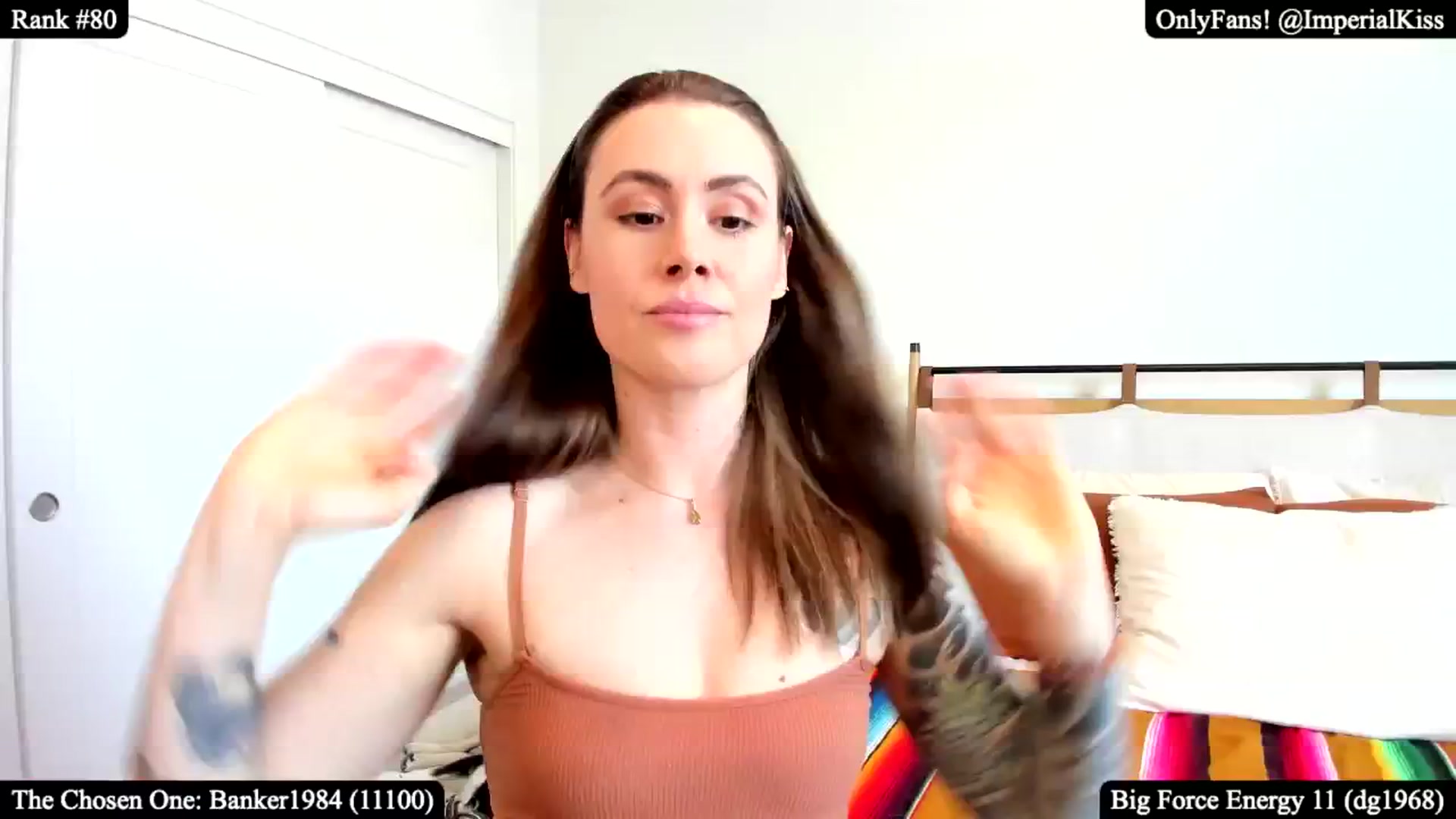 Gallery image thumbnail from ImperialKiss's myfreecams stream on, 05/16/2025, 21:21 image 18 of 20