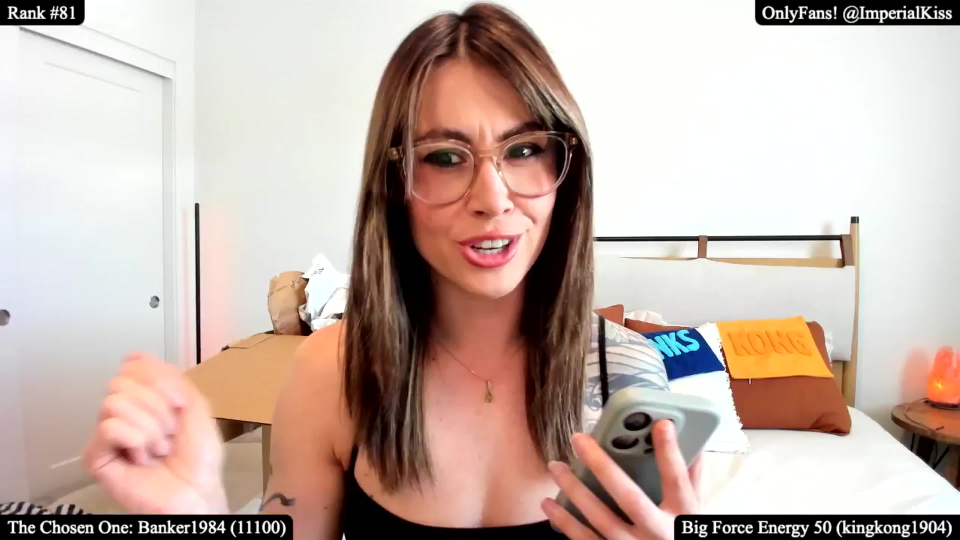 Gallery image thumbnail from ImperialKiss's myfreecams stream on, 05/18/2025, 21:27 image 12 of 20