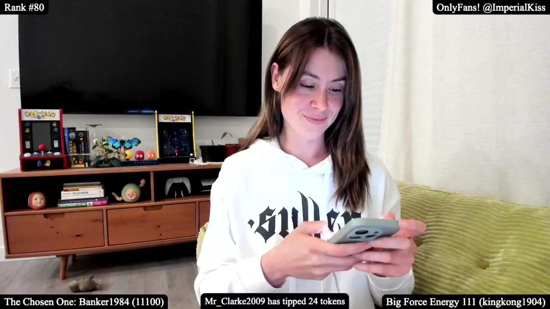 Gallery image thumbnail from ImperialKiss's myfreecams stream on, 05/25/2025, 05:01 image 1 of 20