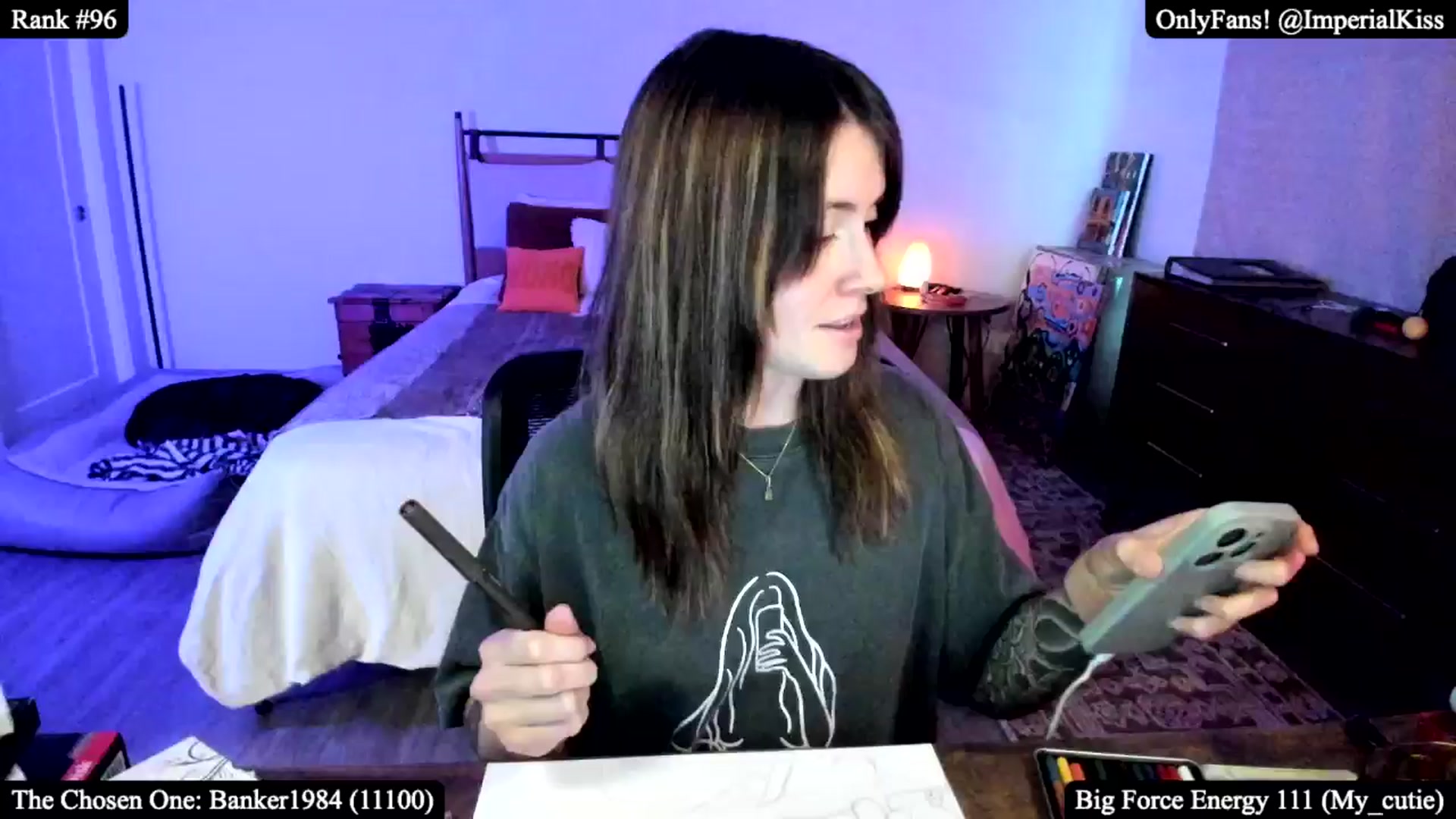 Gallery image thumbnail from ImperialKiss's myfreecams stream on, 05/29/2025, 05:54 image 1 of 20