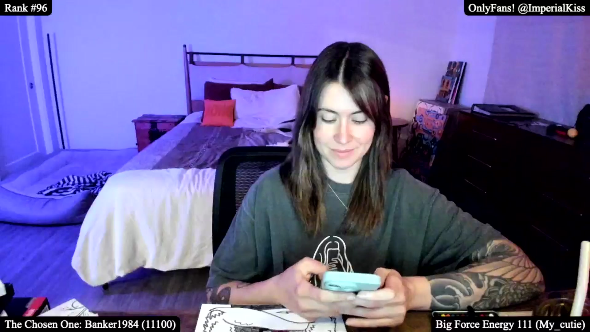 Gallery image thumbnail from ImperialKiss's myfreecams stream on, 05/29/2025, 05:54 image 16 of 20