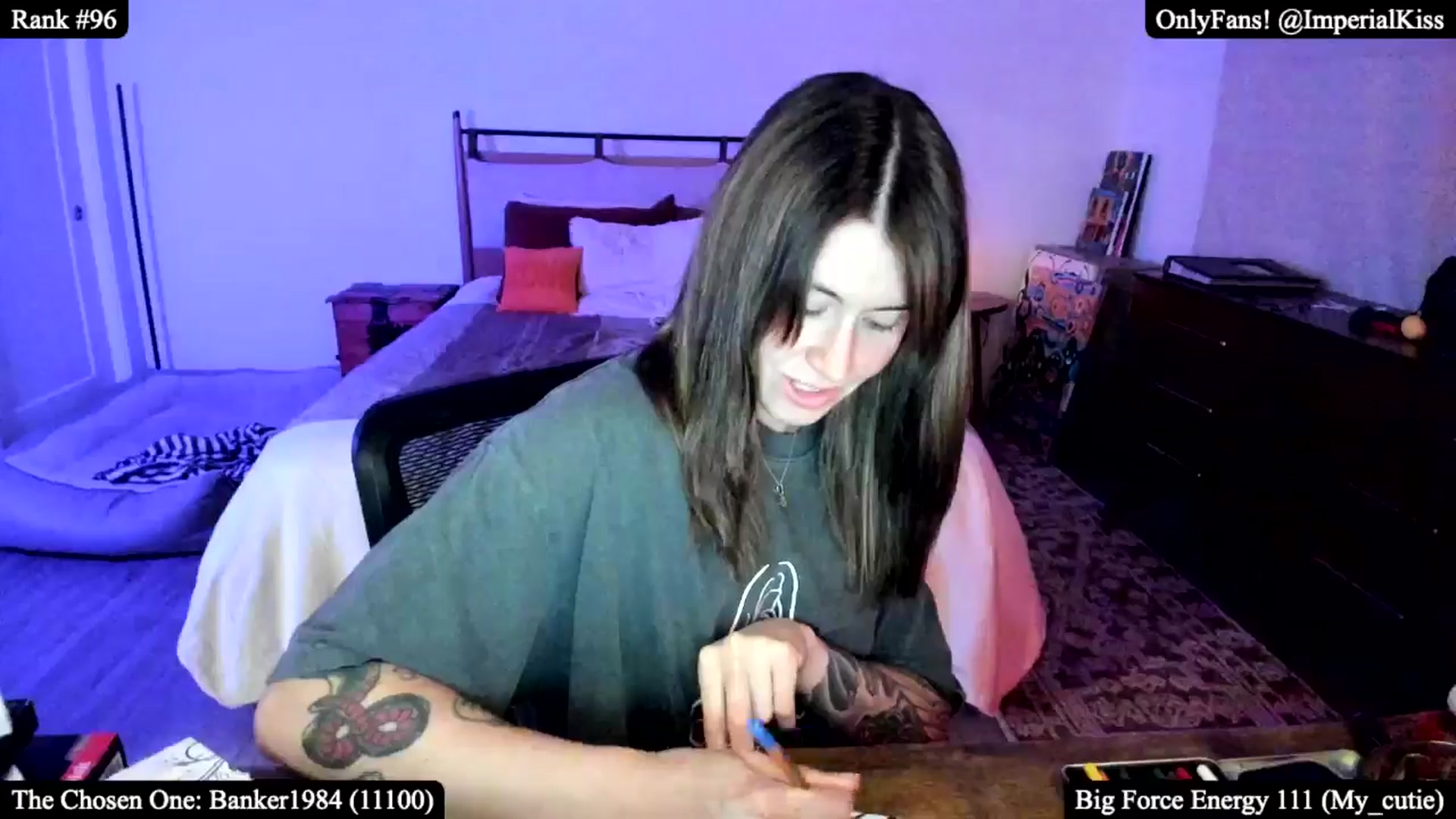 Gallery image thumbnail from ImperialKiss's myfreecams stream on, 05/29/2025, 05:54 image 9 of 20