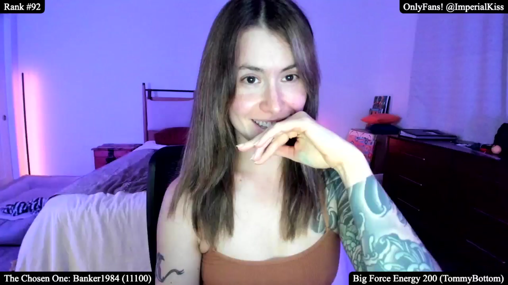 Gallery image thumbnail from ImperialKiss's myfreecams stream on, 05/30/2025, 06:16 image 5 of 20