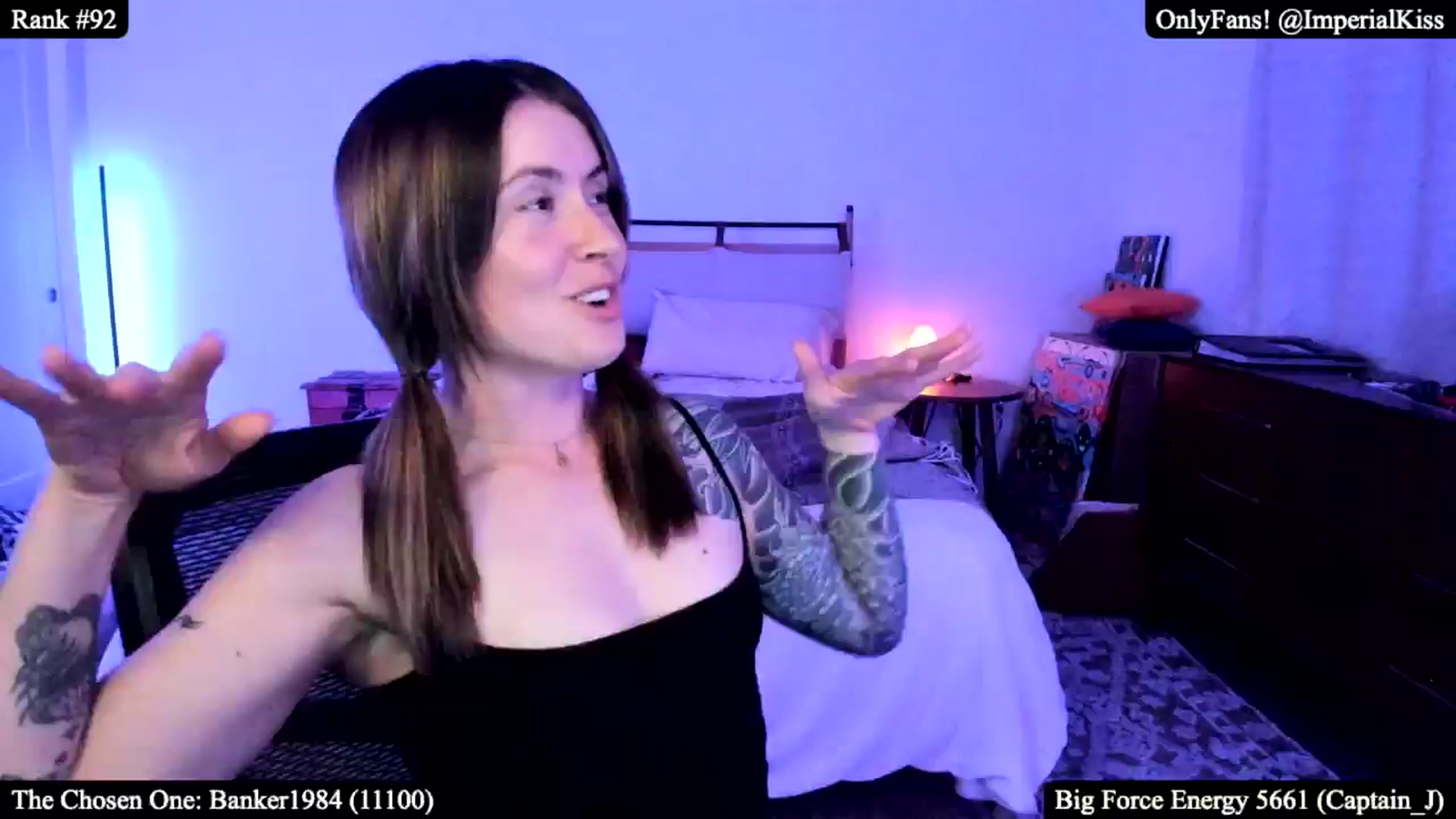 Gallery image thumbnail from ImperialKiss's myfreecams stream on, 05/31/2025, 04:02 image 17 of 20