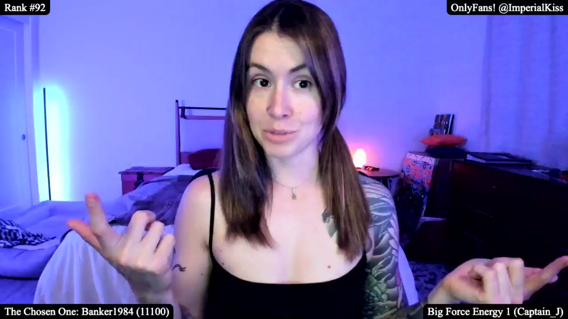 Gallery image thumbnail from ImperialKiss's myfreecams stream on, 05/31/2025, 04:02 image 4 of 20