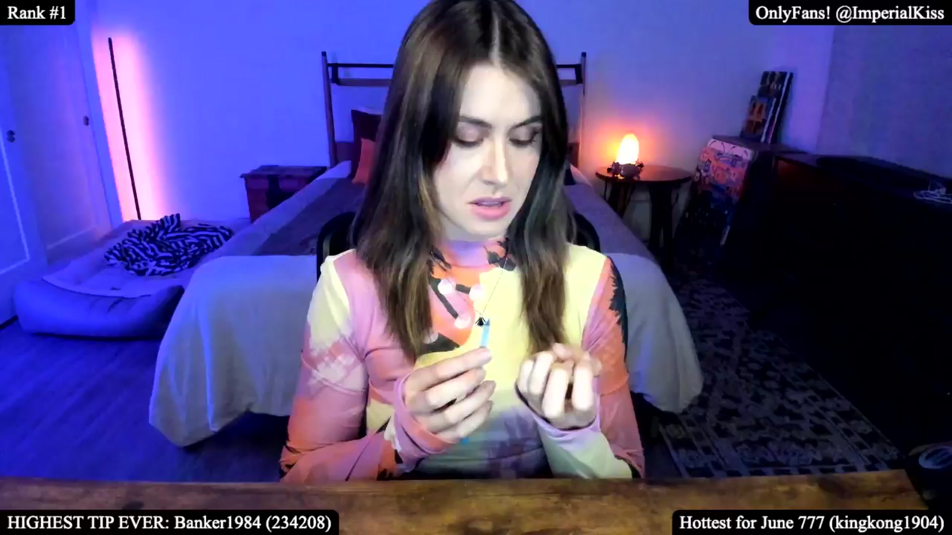 Gallery image thumbnail from ImperialKiss's myfreecams stream on, 06/05/2025, 04:30 image 11 of 20