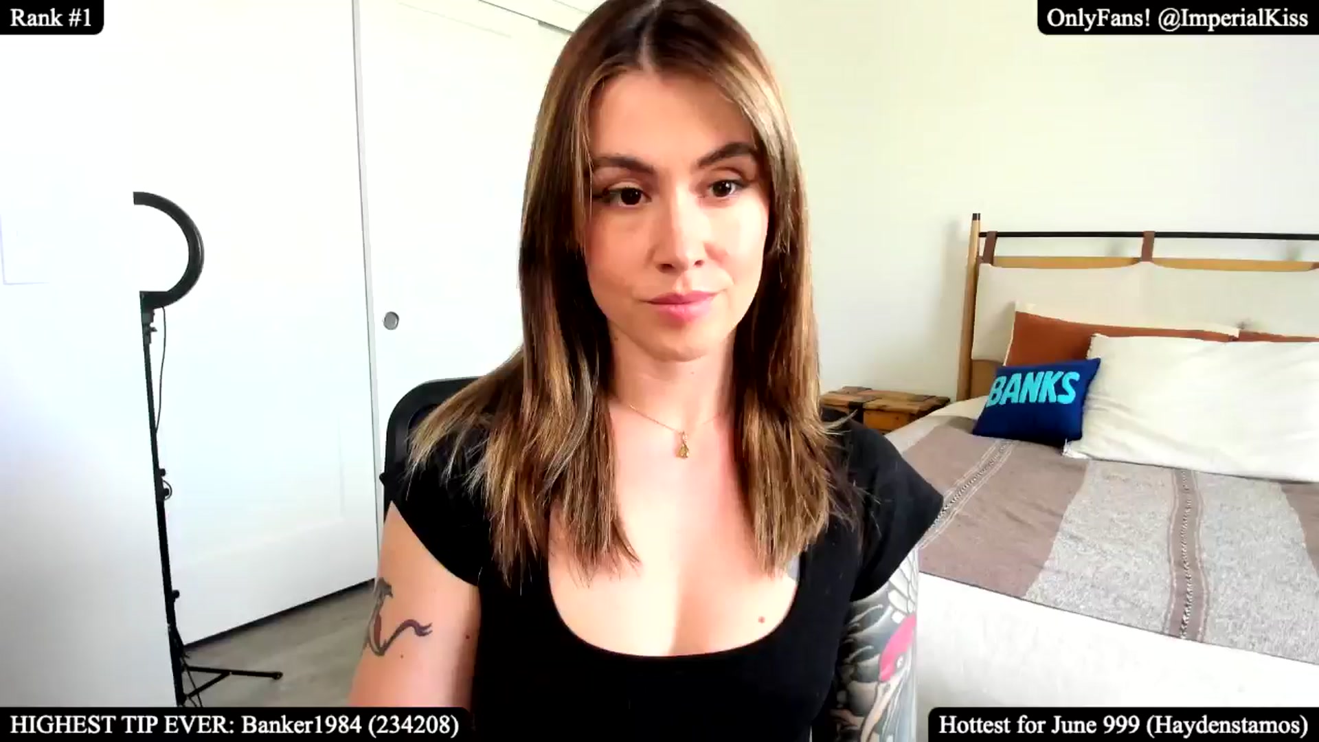 Gallery image thumbnail from ImperialKiss's myfreecams stream on, 06/06/2025, 02:14 image 1 of 20
