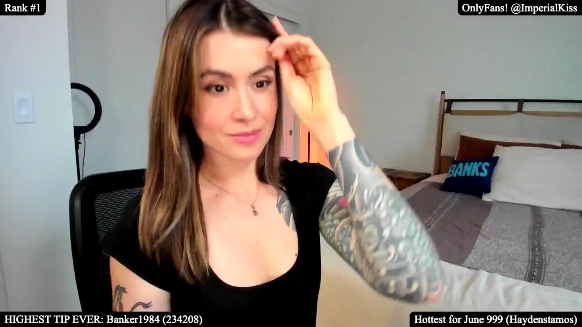 Gallery image thumbnail from ImperialKiss's myfreecams stream on, 06/06/2025, 06:20 image 6 of 20