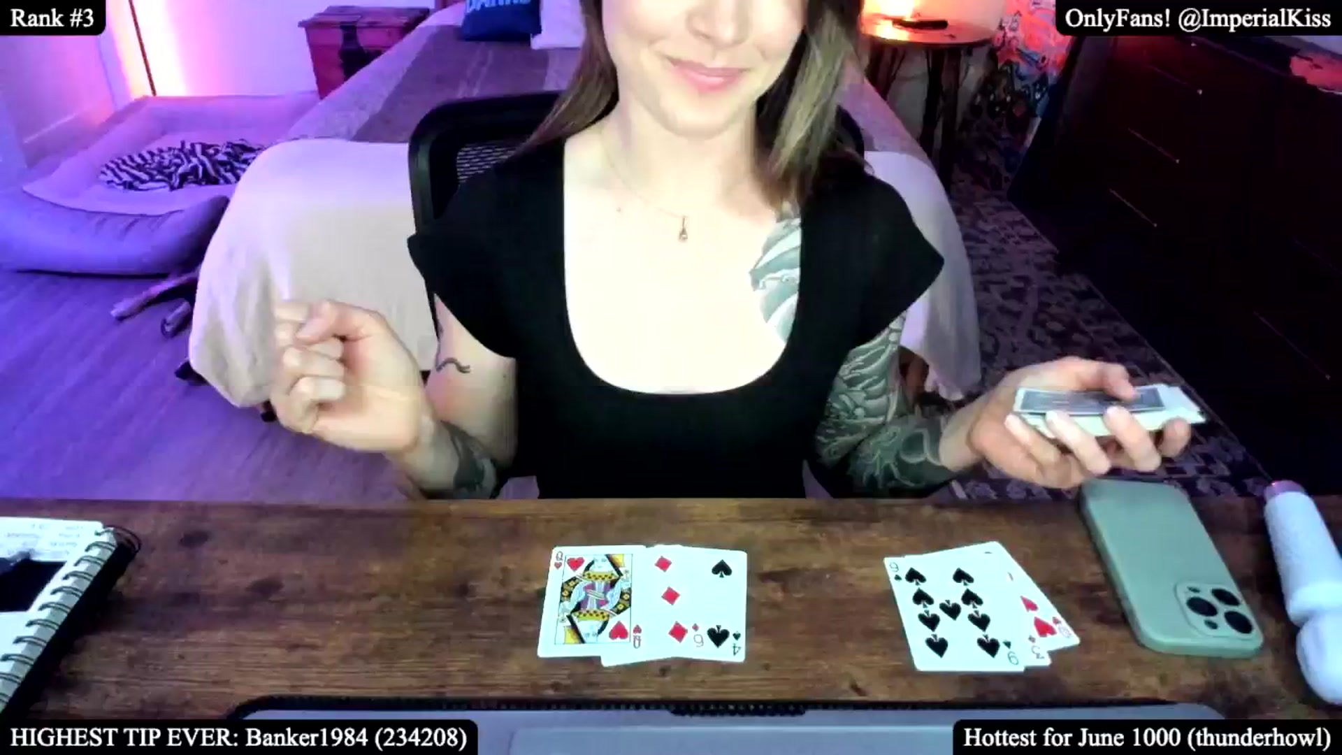 Gallery image thumbnail from ImperialKiss's myfreecams stream on, 06/06/2025, 06:20 image 18 of 20