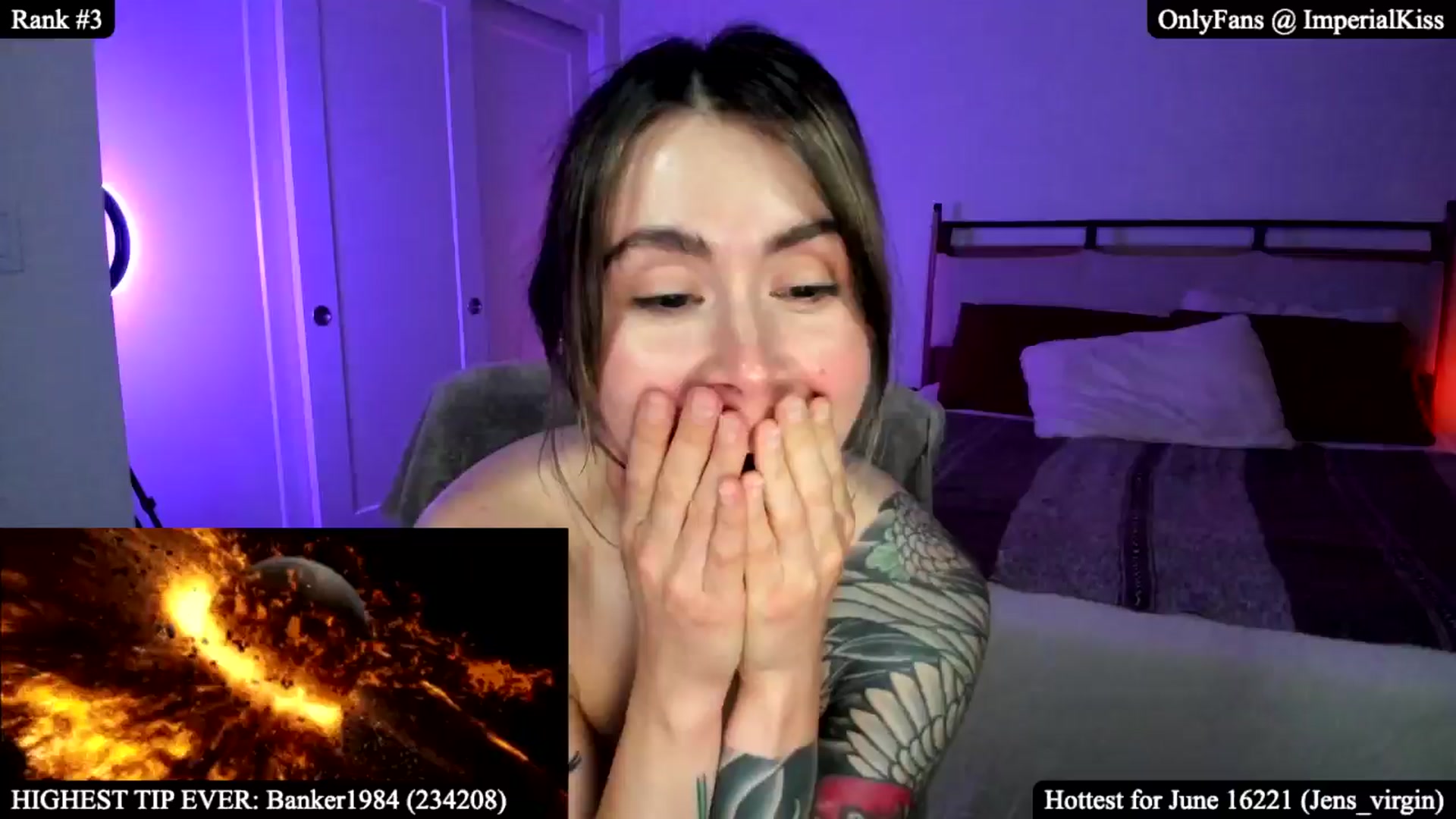 Gallery image thumbnail from ImperialKiss's myfreecams stream on, 06/08/2025, 07:24 image 18 of 20