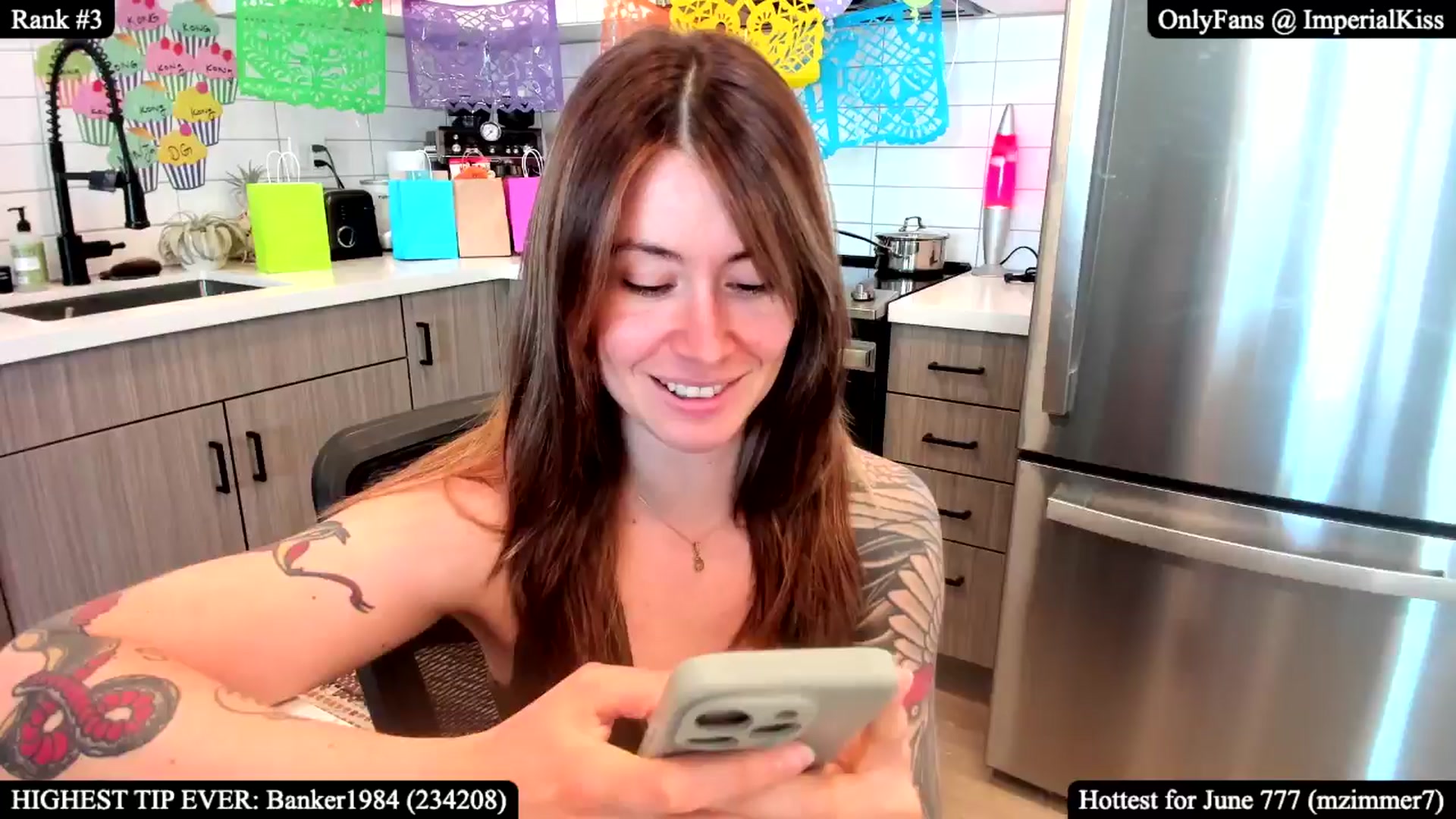 Gallery image thumbnail from ImperialKiss's myfreecams stream on, 06/10/2025, 23:06 image 9 of 20