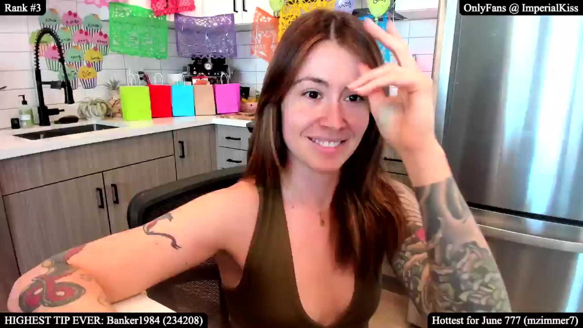 Gallery image thumbnail from ImperialKiss's myfreecams stream on, 06/10/2025, 23:06 image 7 of 20