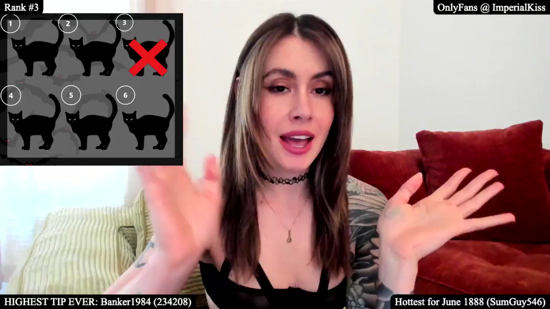 Gallery image thumbnail from ImperialKiss's myfreecams stream on, 06/14/2025, 24:02 image 8 of 20