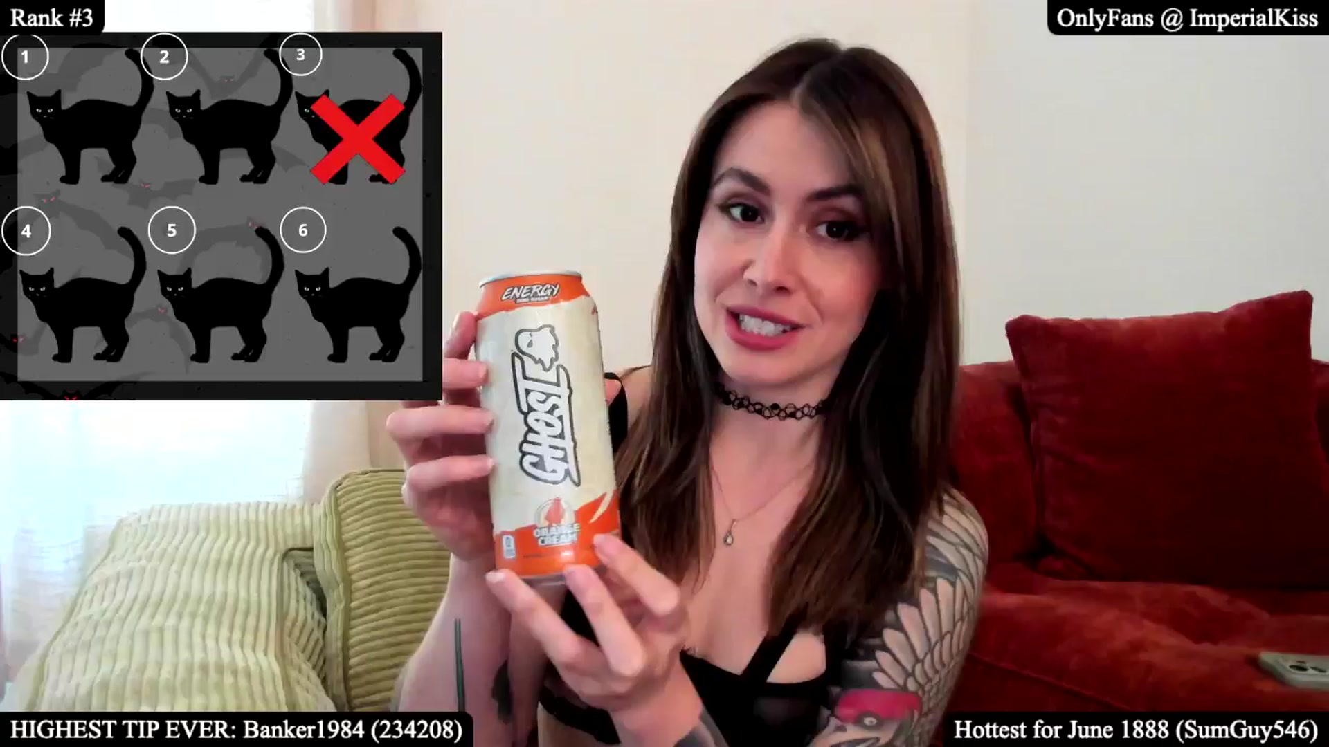 Gallery image thumbnail from ImperialKiss's myfreecams stream on, 06/14/2025, 24:02 image 18 of 20