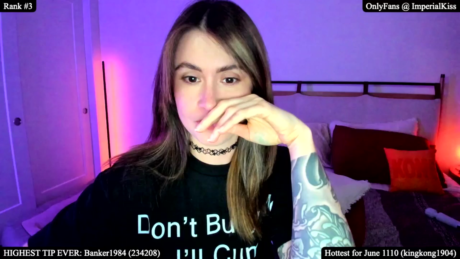 Gallery image thumbnail from ImperialKiss's myfreecams stream on, 06/15/2025, 06:17 image 13 of 20