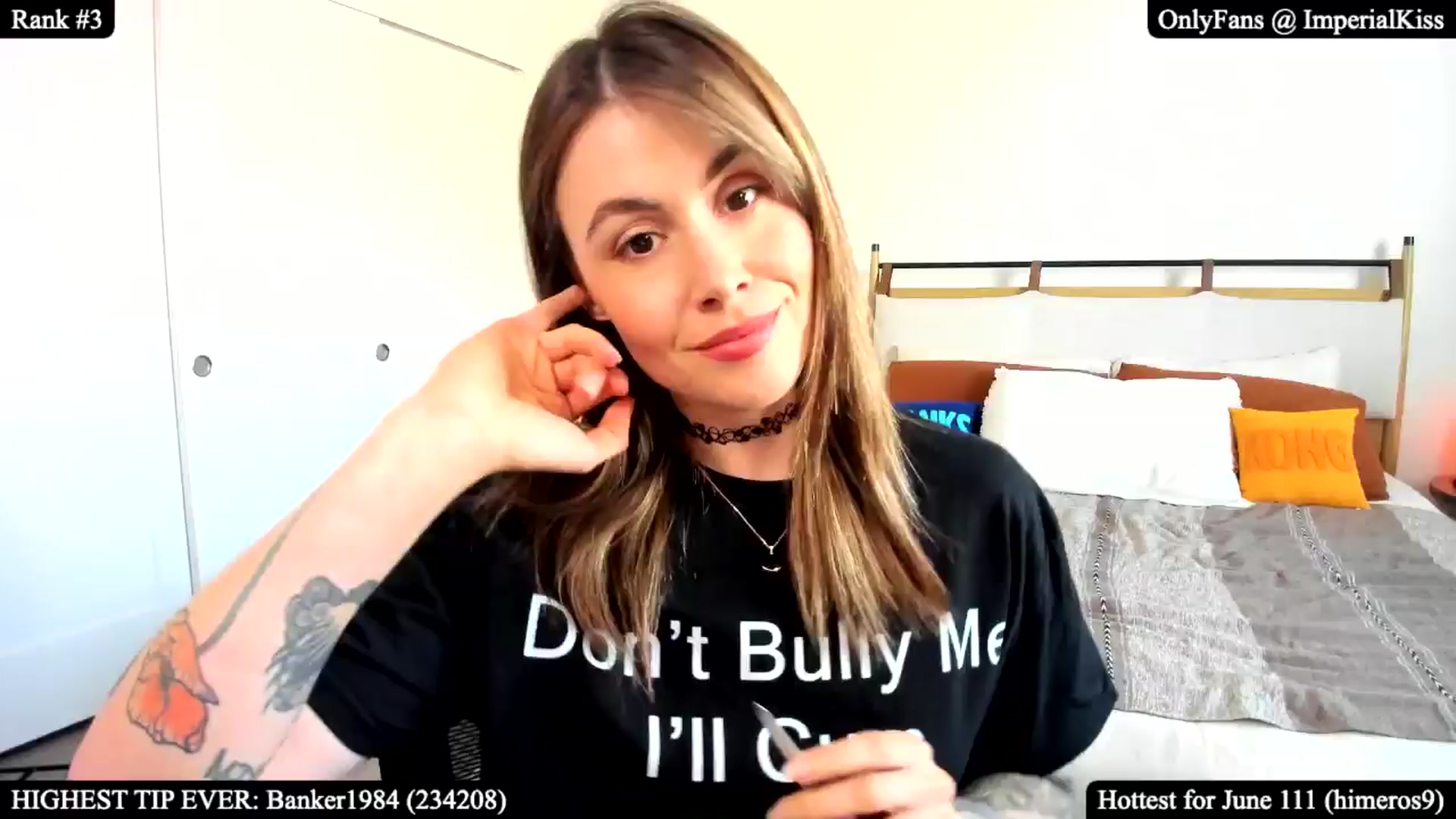 Gallery image thumbnail from ImperialKiss's myfreecams stream on, 06/15/2025, 06:17 image 4 of 20