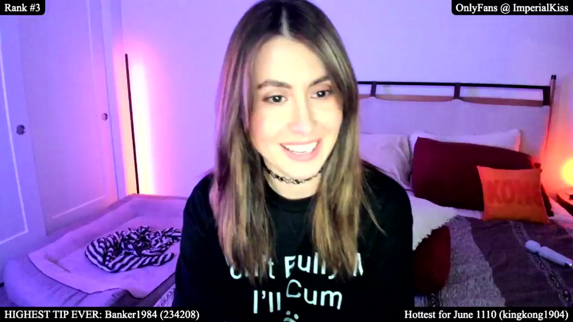 Gallery image thumbnail from ImperialKiss's myfreecams stream on, 06/15/2025, 06:17 image 12 of 20