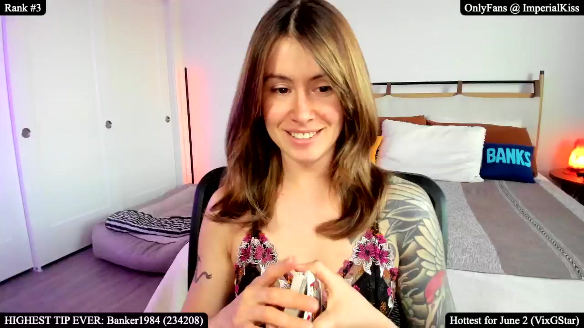 Gallery image thumbnail from ImperialKiss's myfreecams stream on, 06/17/2025, 04:25 image 3 of 20