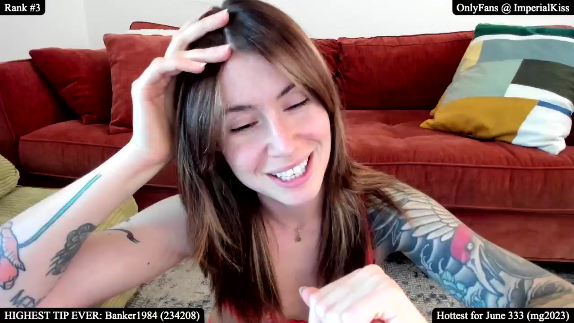 Gallery image thumbnail from ImperialKiss's myfreecams stream on, 06/20/2025, 03:06 image 5 of 20