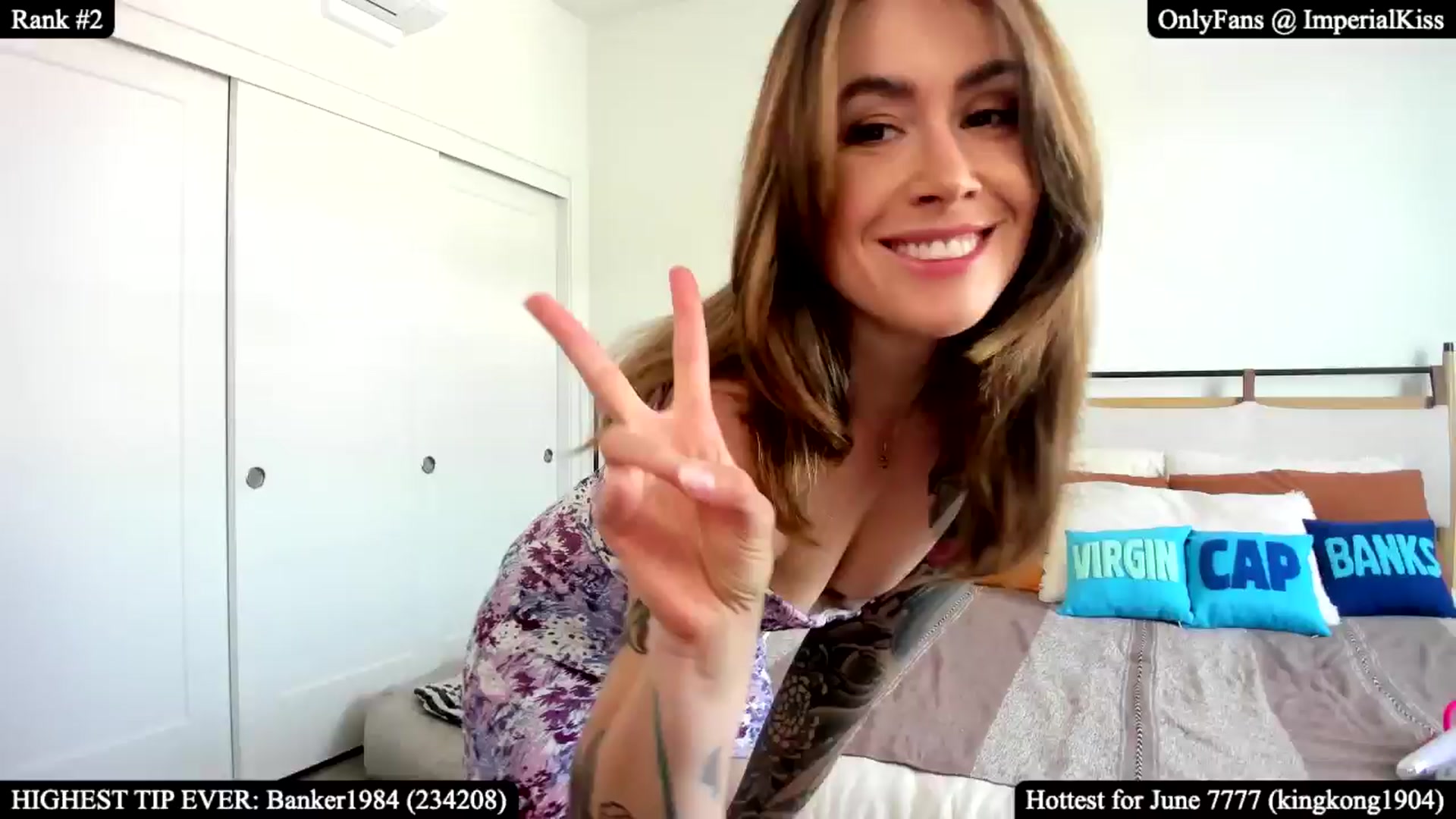 Gallery image thumbnail from ImperialKiss's myfreecams stream on, 06/22/2025, 21:32 image 6 of 20
