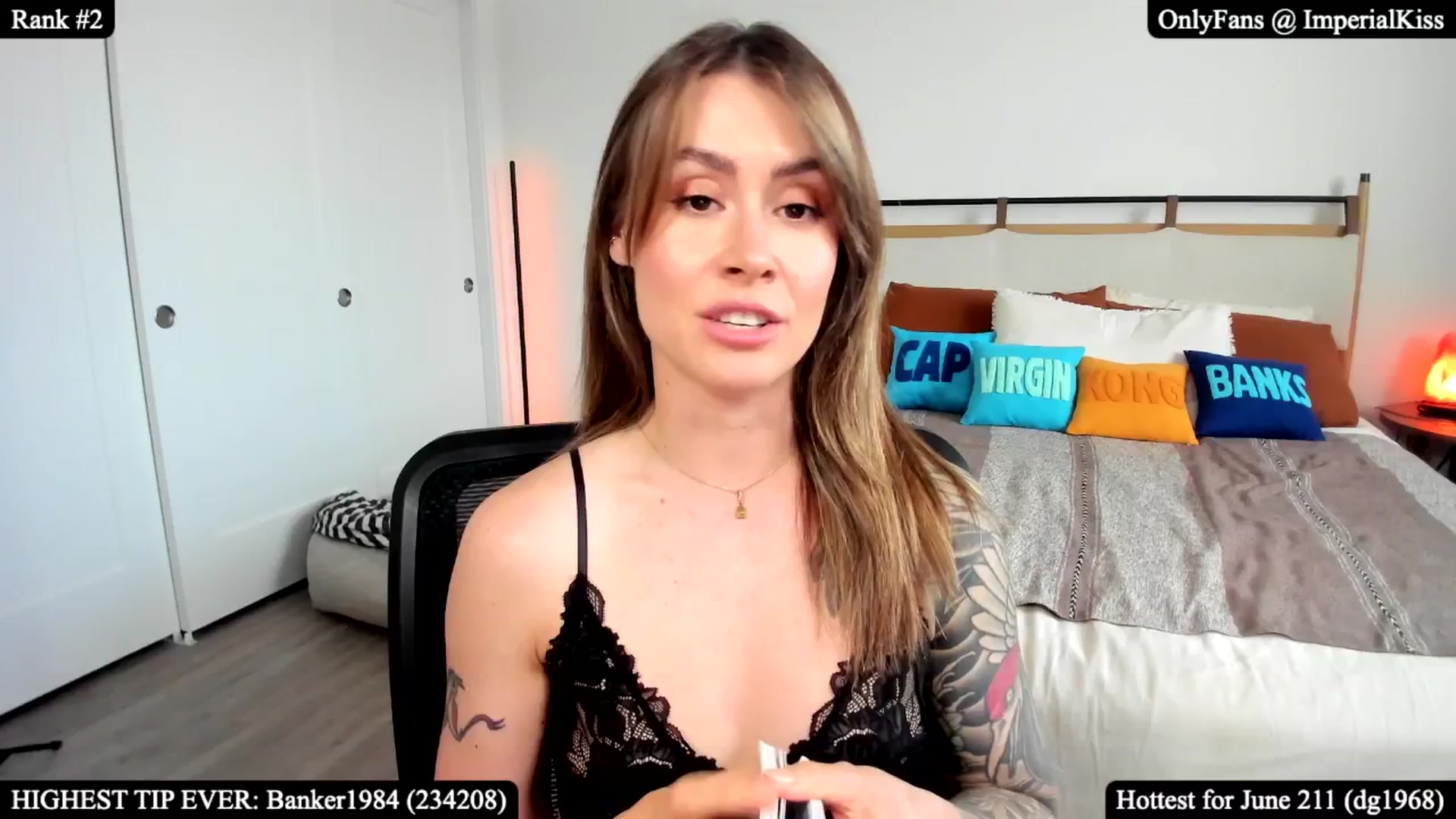 Gallery image thumbnail from ImperialKiss's myfreecams stream on, 06/24/2025, 03:50 image 3 of 20
