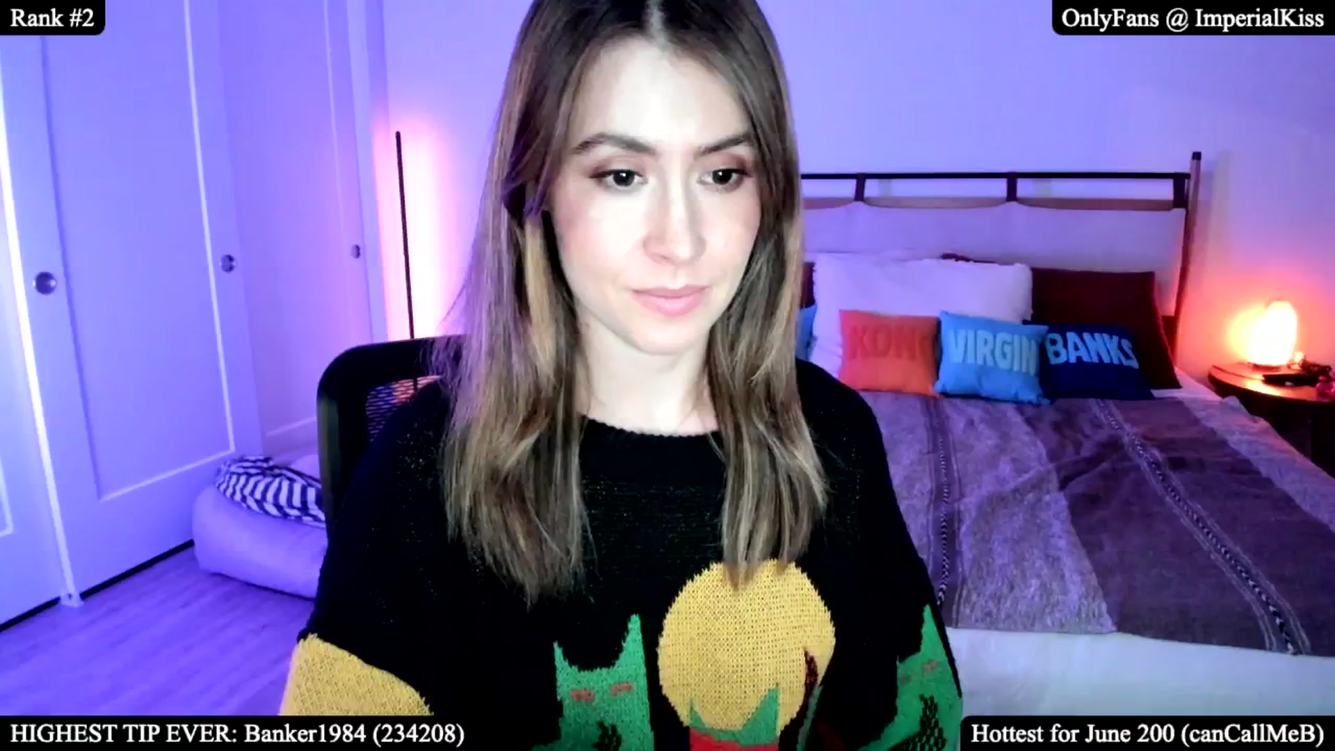 Gallery image thumbnail from ImperialKiss's myfreecams stream on, 06/25/2025, 05:20 image 13 of 20