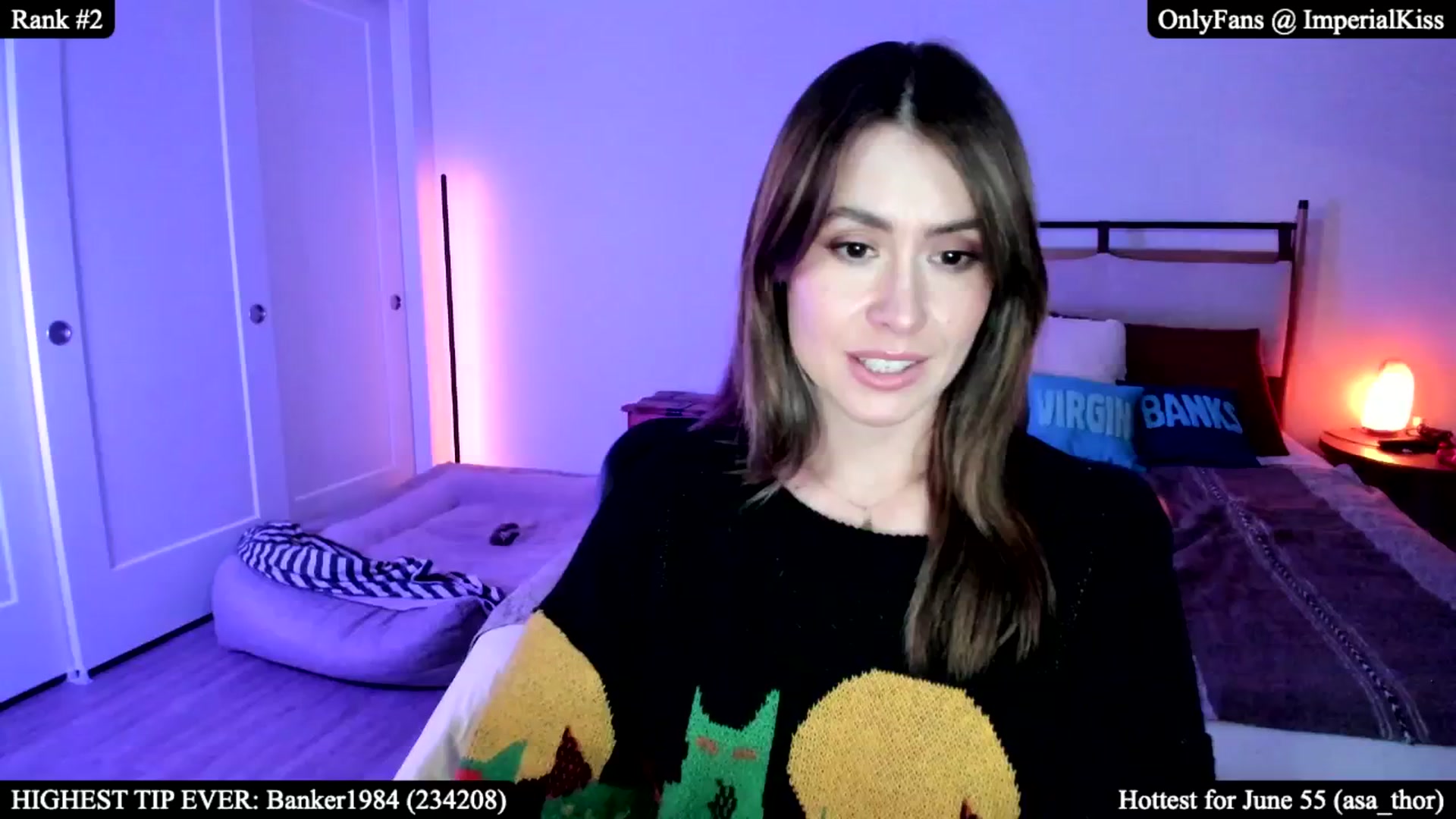 Gallery image thumbnail from ImperialKiss's myfreecams stream on, 06/25/2025, 05:20 image 4 of 20