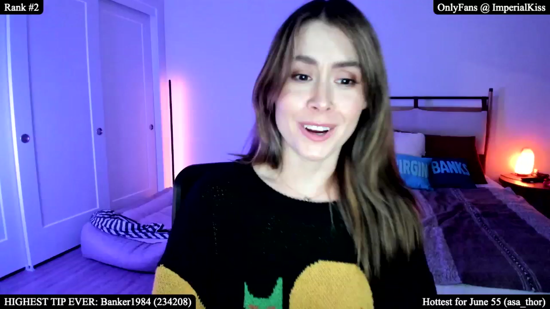 Gallery image thumbnail from ImperialKiss's myfreecams stream on, 06/25/2025, 05:20 image 6 of 20