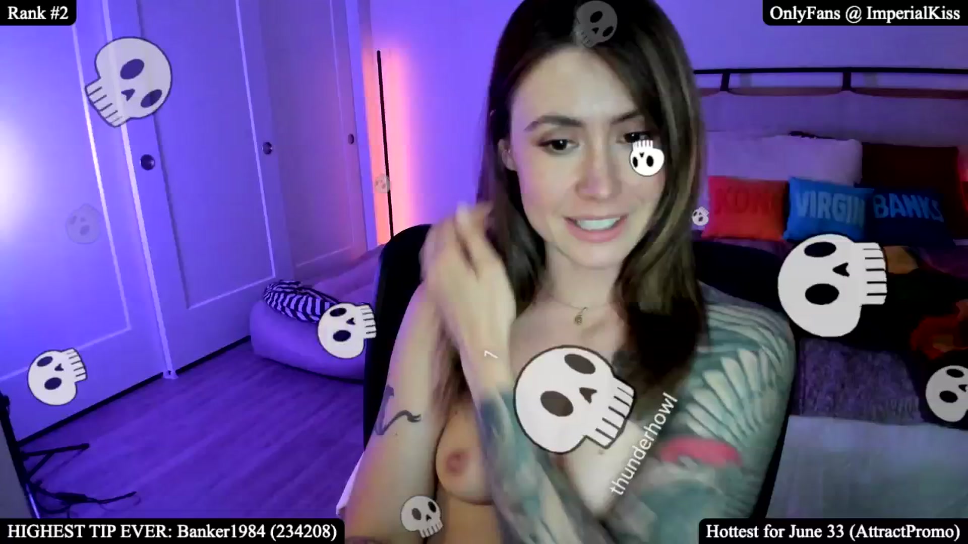 Gallery image thumbnail from ImperialKiss's myfreecams stream on, 06/25/2025, 08:32 image 1 of 20