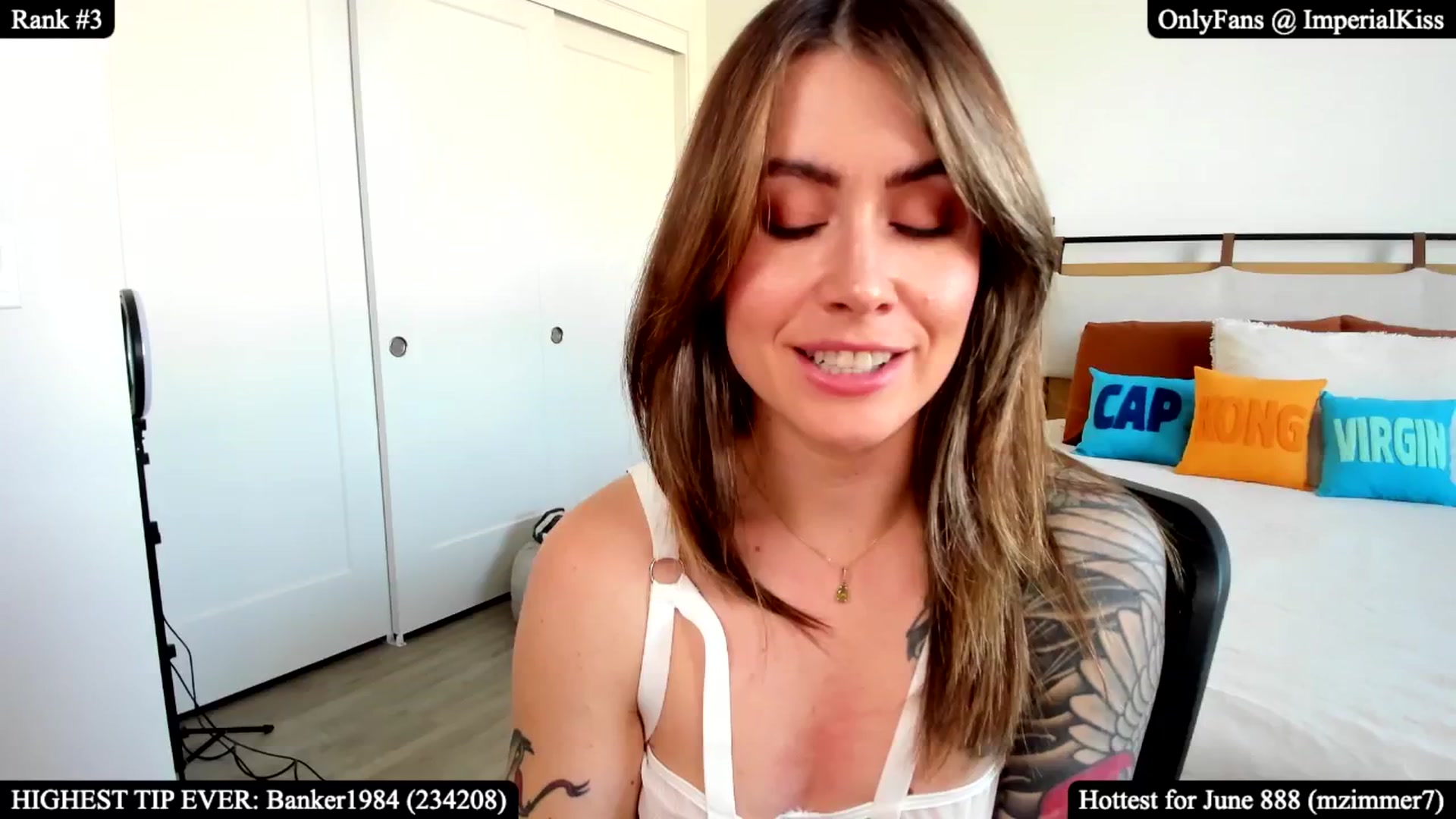 Gallery image thumbnail from ImperialKiss's myfreecams stream on, 06/26/2025, 03:50 image 3 of 20