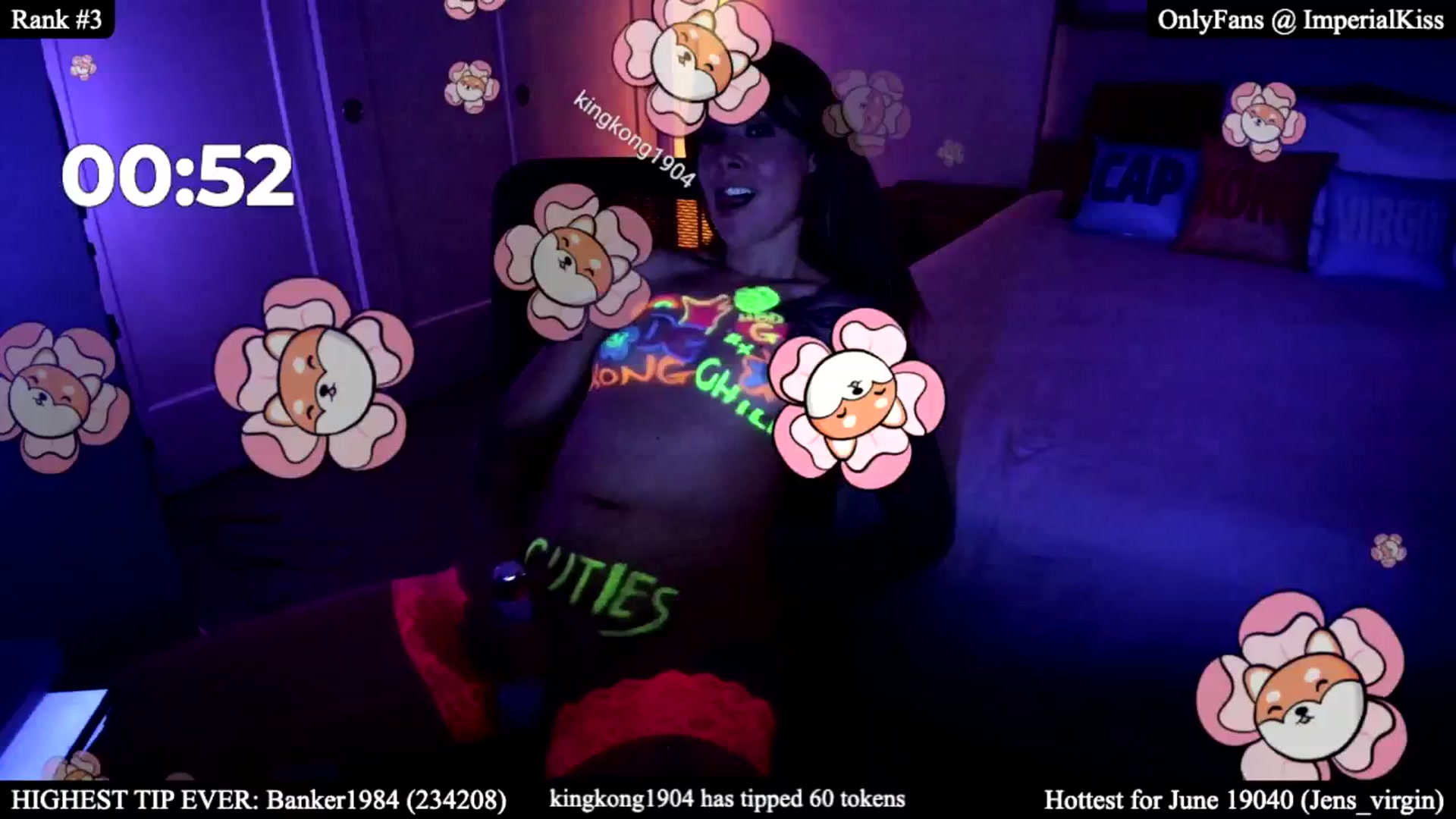 Gallery image thumbnail from ImperialKiss's myfreecams stream on, 06/26/2025, 06:06 image 10 of 20