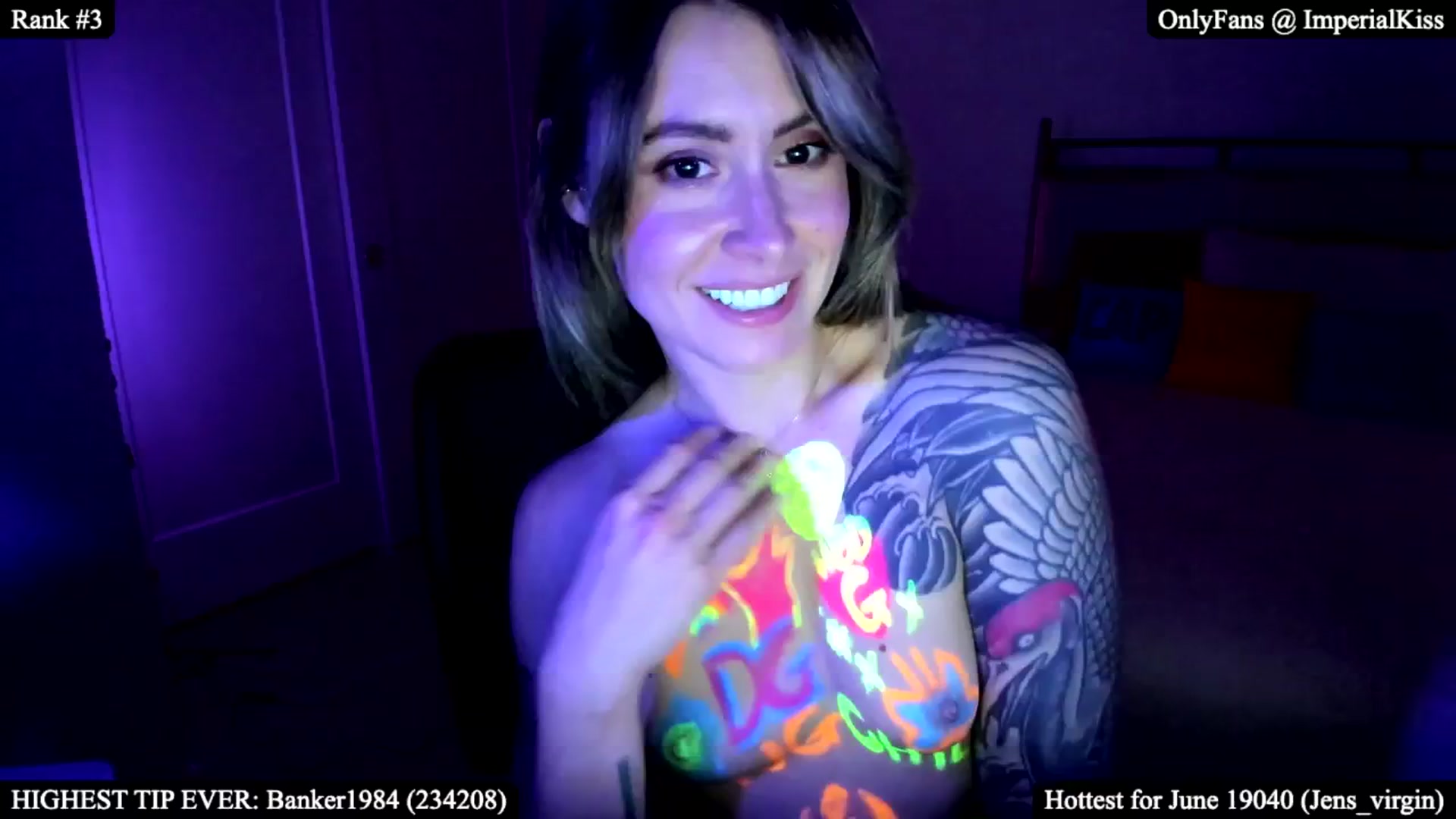 Gallery image thumbnail from ImperialKiss's myfreecams stream on, 06/26/2025, 06:06 image 17 of 20