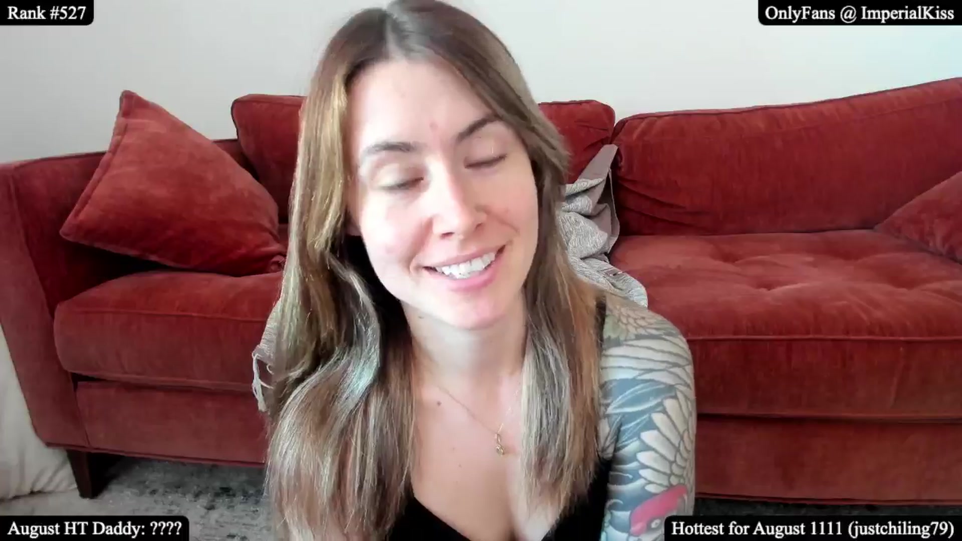 Gallery image thumbnail from ImperialKiss's myfreecams stream on, 08/01/2025, 23:34 image 13 of 20