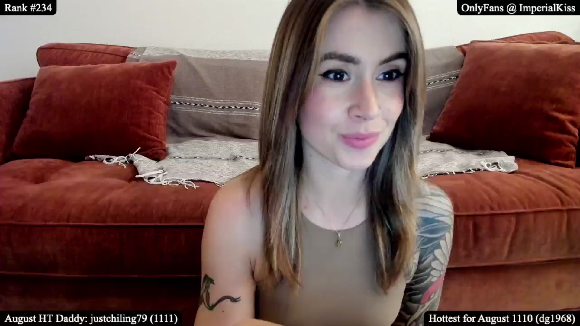 Gallery image thumbnail from ImperialKiss's myfreecams stream on, 08/03/2025, 05:59 image 14 of 20