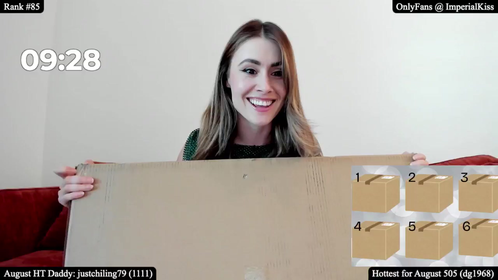 Gallery image thumbnail from ImperialKiss's myfreecams stream on, 08/03/2025, 22:06 image 6 of 20