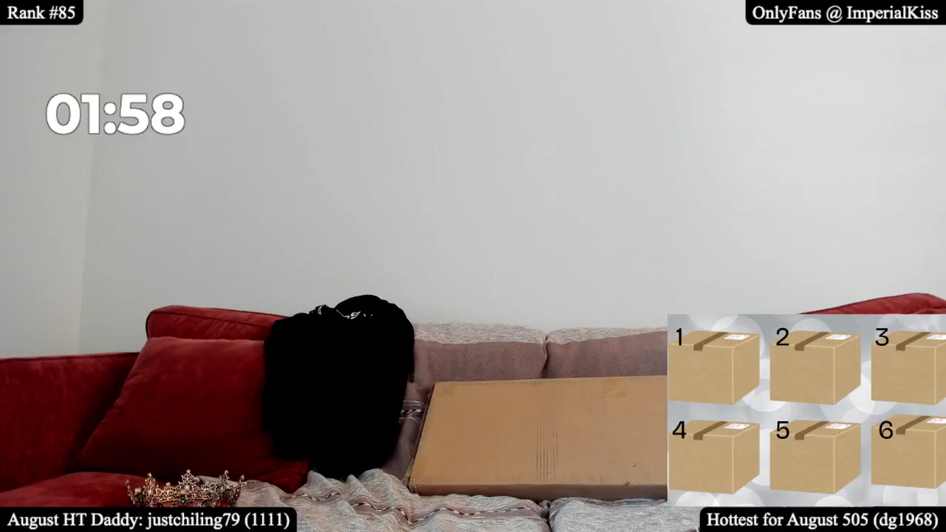Gallery image thumbnail from ImperialKiss's myfreecams stream on, 08/03/2025, 22:06 image 9 of 20
