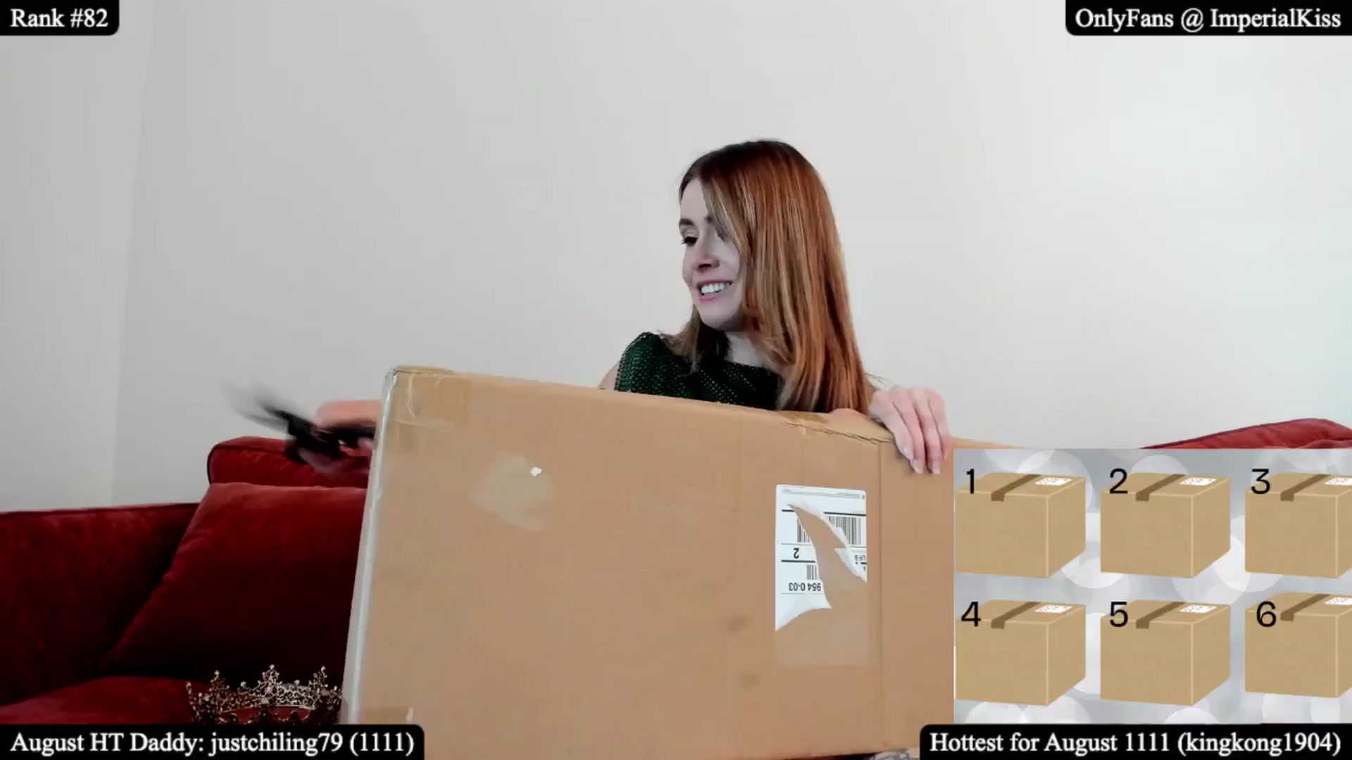 Gallery image thumbnail from ImperialKiss's myfreecams stream on, 08/03/2025, 22:06 image 11 of 20