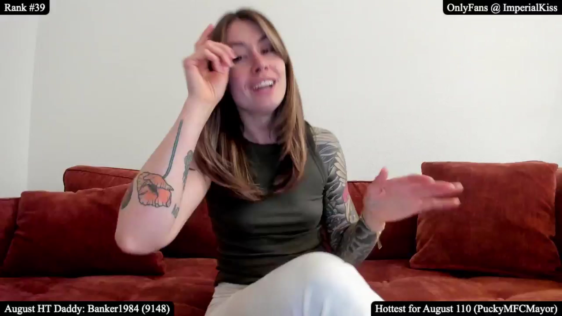 Gallery image thumbnail from ImperialKiss's myfreecams stream on, 08/05/2025, 07:26 image 4 of 20