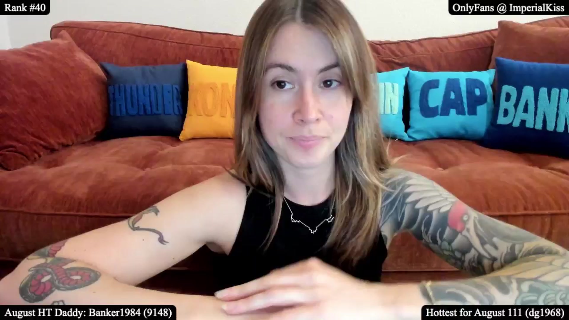 Gallery image thumbnail from ImperialKiss's myfreecams stream on, 08/07/2025, 06:45 image 3 of 20