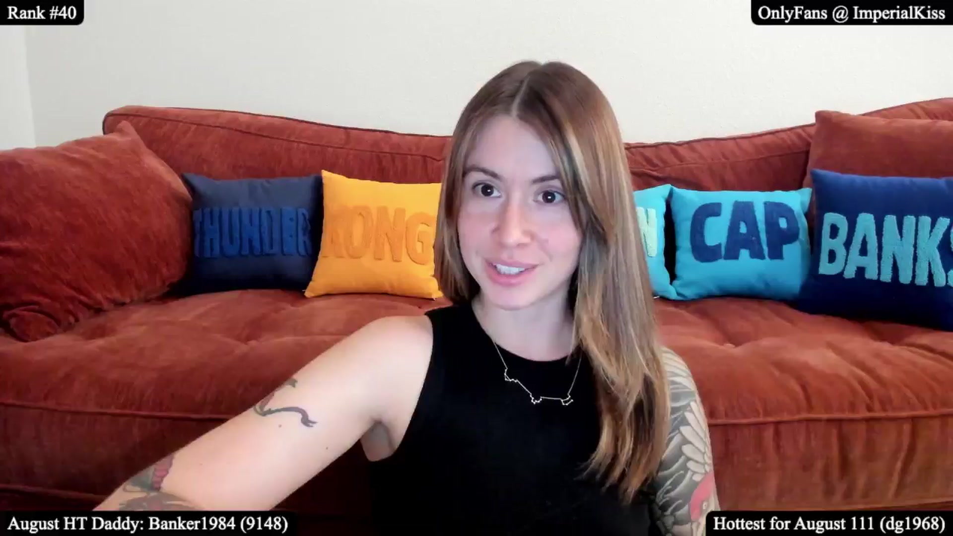 Gallery image thumbnail from ImperialKiss's myfreecams stream on, 08/07/2025, 06:45 image 5 of 20