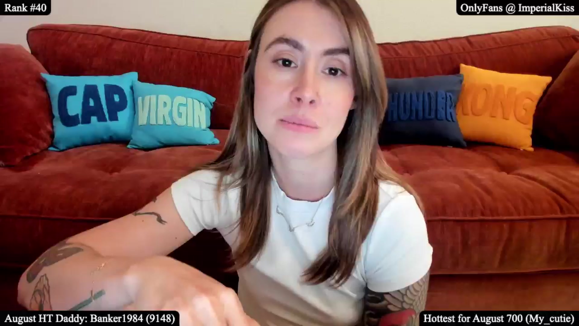 Gallery image thumbnail from ImperialKiss's myfreecams stream on, 08/09/2025, 05:26 image 13 of 20