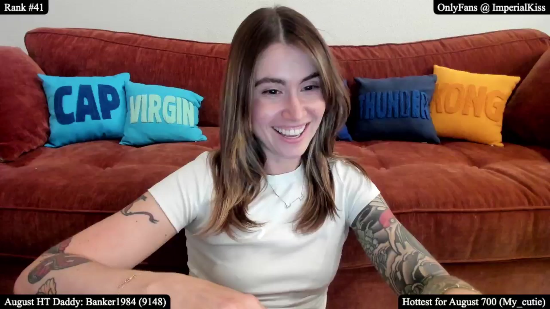 Gallery image thumbnail from ImperialKiss's myfreecams stream on, 08/09/2025, 05:26 image 16 of 20