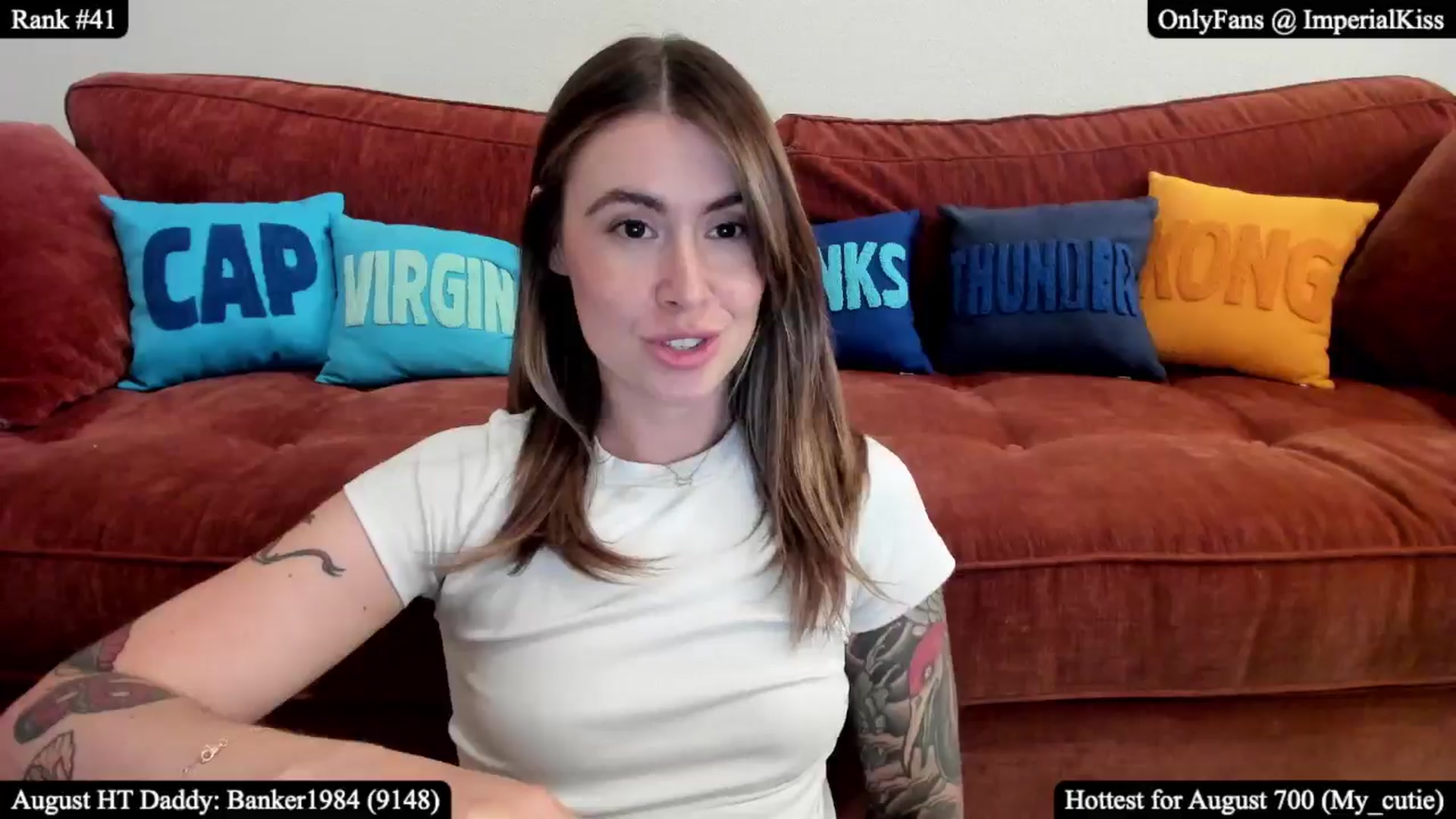 Gallery image thumbnail from ImperialKiss's myfreecams stream on, 08/09/2025, 05:26 image 15 of 20