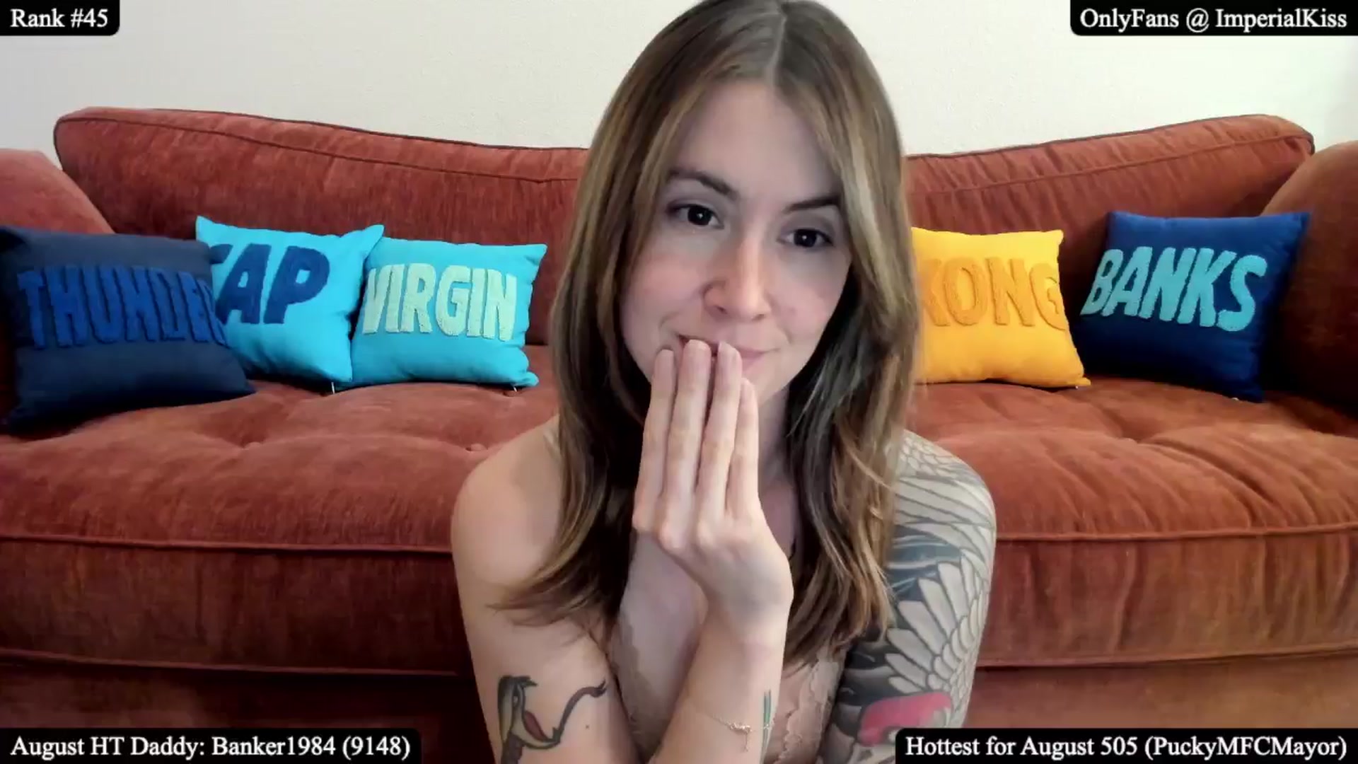 Gallery image thumbnail from ImperialKiss's myfreecams stream on, 08/10/2025, 05:01 image 10 of 20