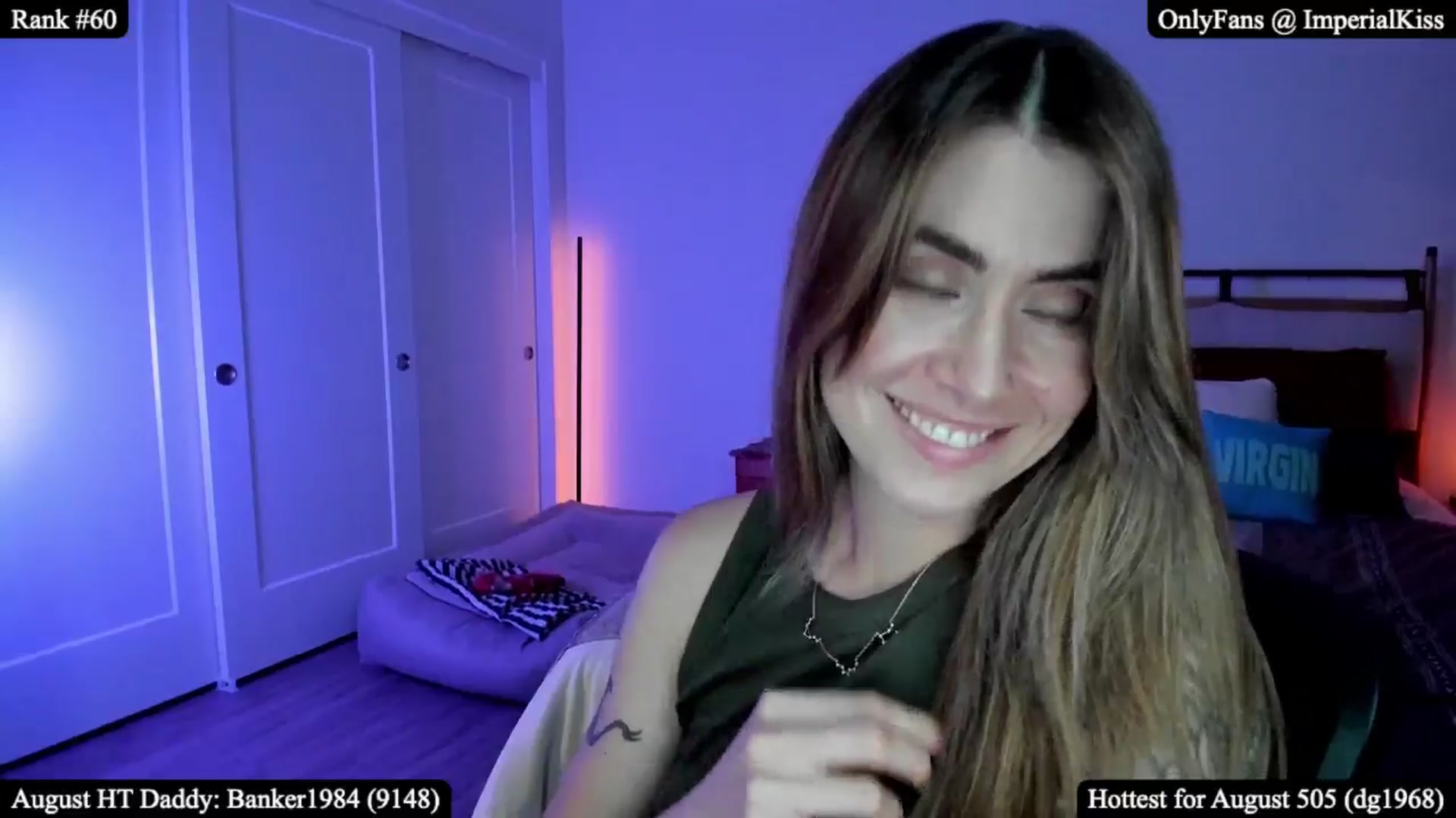 Gallery image thumbnail from ImperialKiss's myfreecams stream on, 08/16/2025, 06:27 image 17 of 20