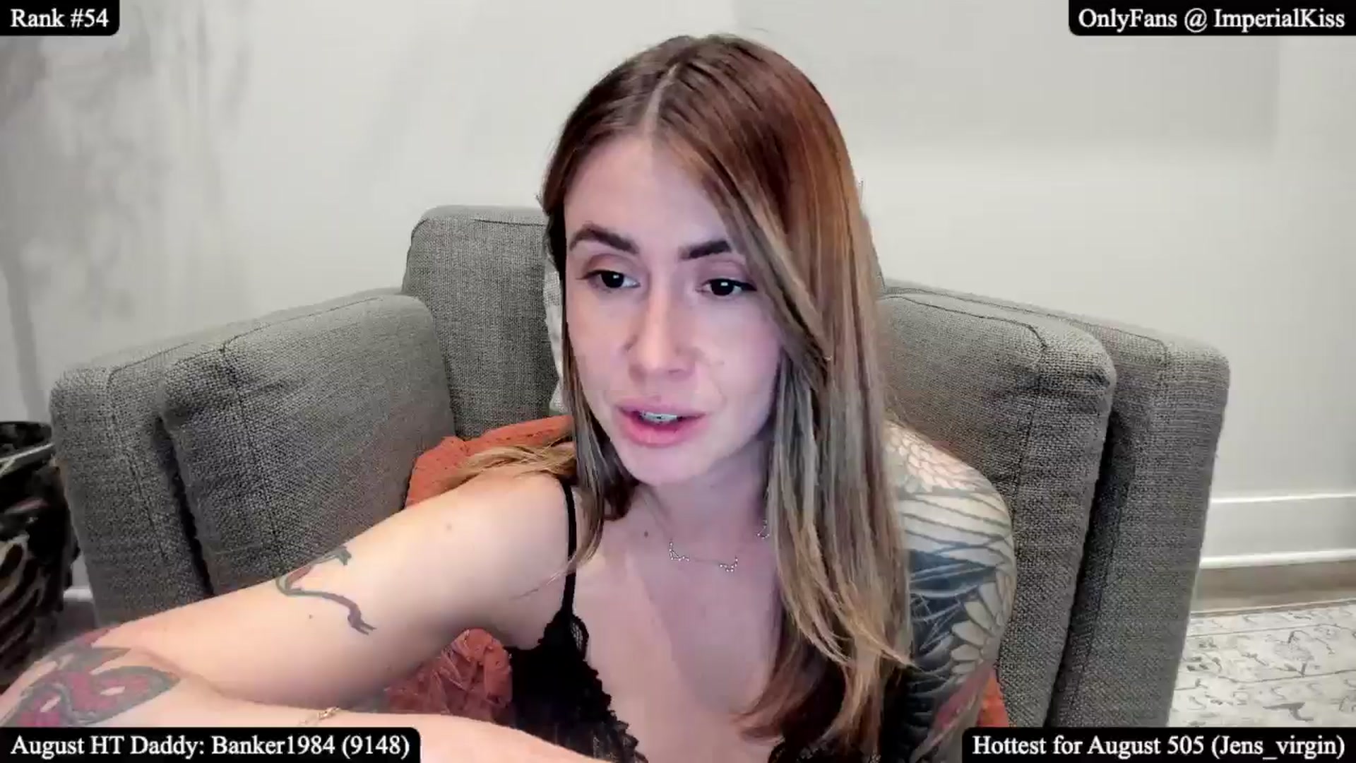 Gallery image thumbnail from ImperialKiss's myfreecams stream on, 08/22/2025, 04:17 image 15 of 20