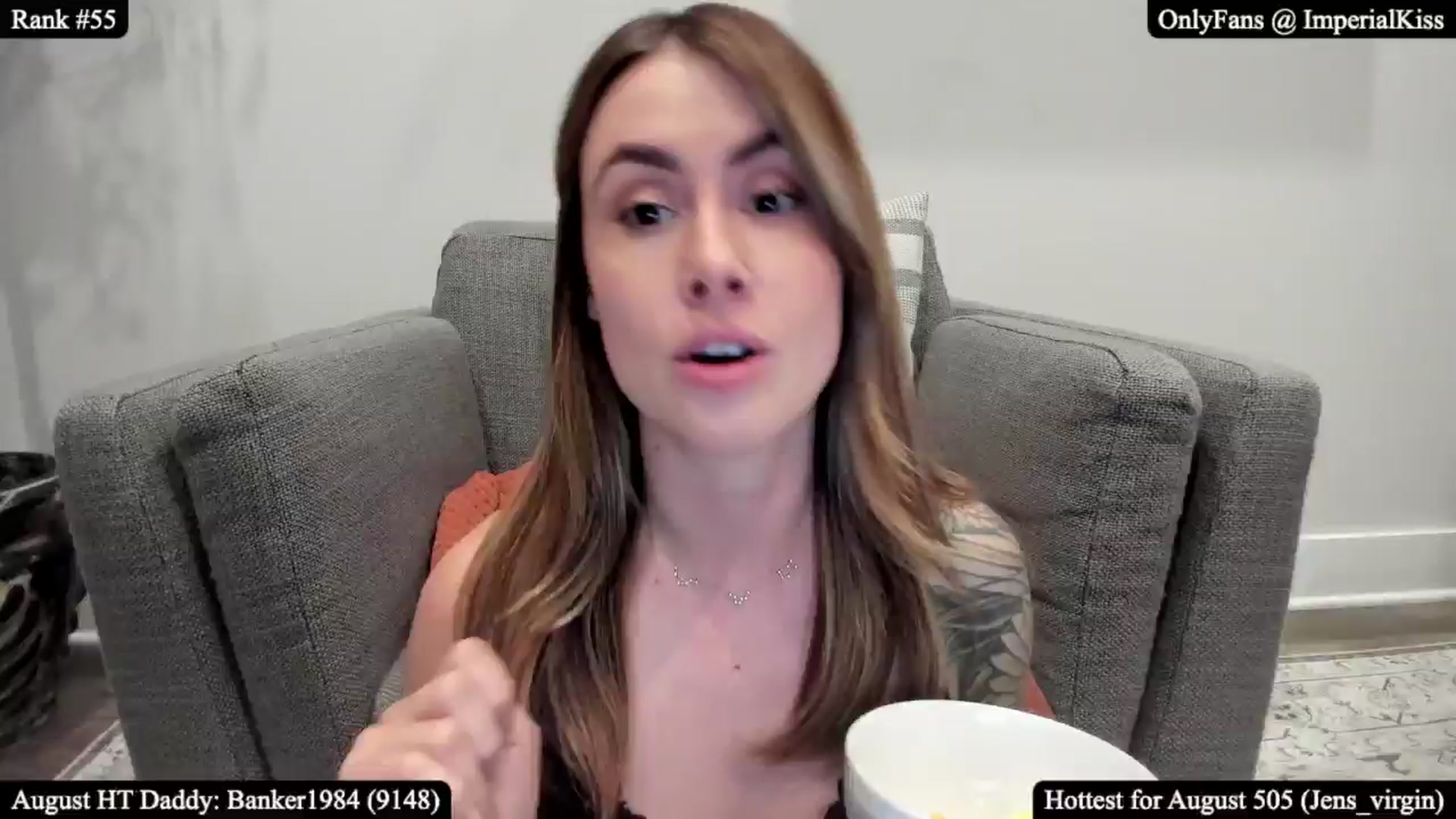Gallery image thumbnail from ImperialKiss's myfreecams stream on, 08/22/2025, 04:17 image 3 of 20