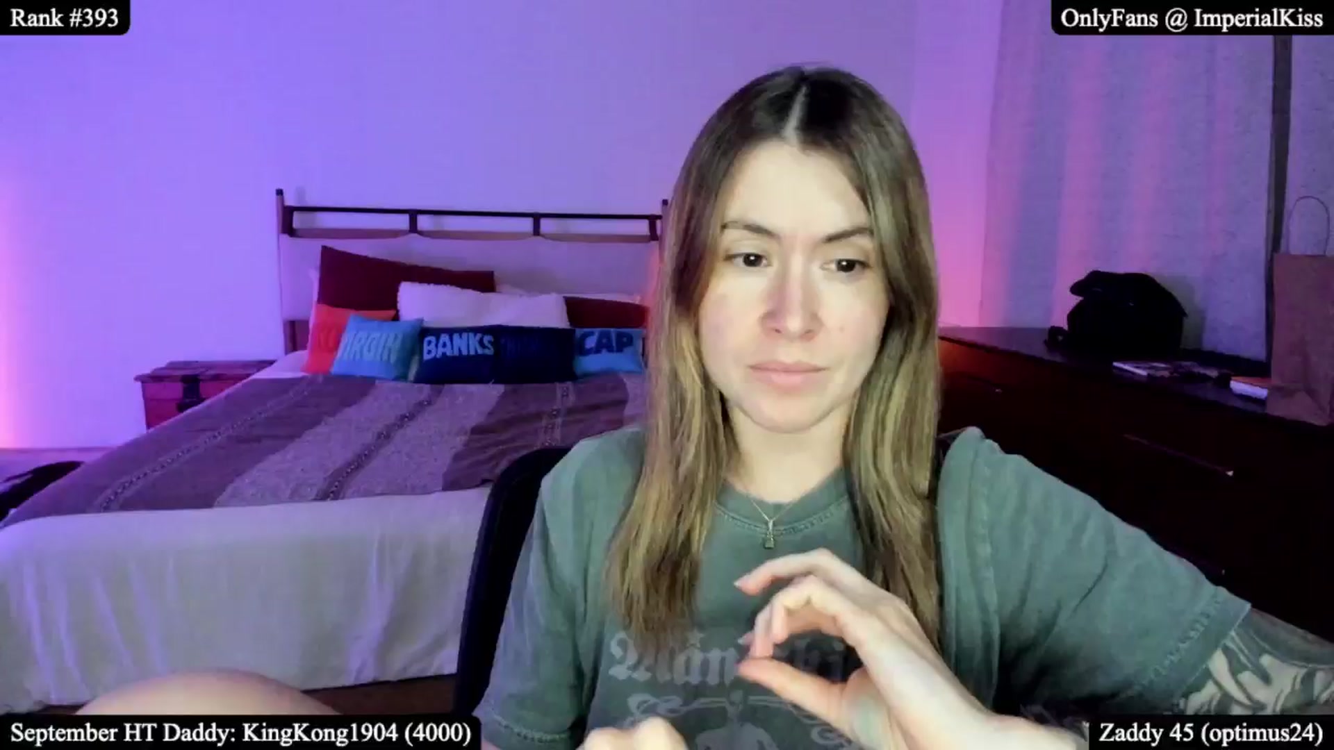 Gallery image thumbnail from ImperialKiss's myfreecams stream on, 09/04/2025, 05:31 image 2 of 20