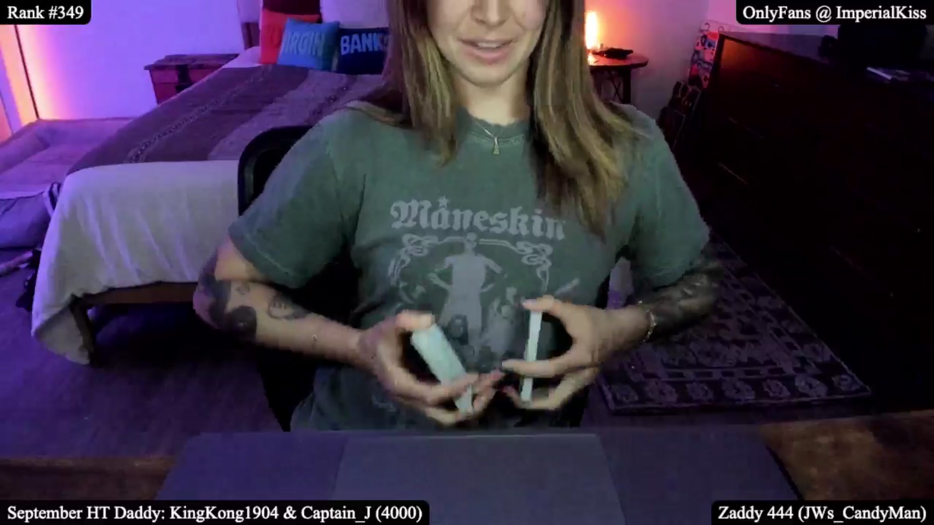 Gallery image thumbnail from ImperialKiss's myfreecams stream on, 09/04/2025, 05:31 image 8 of 20