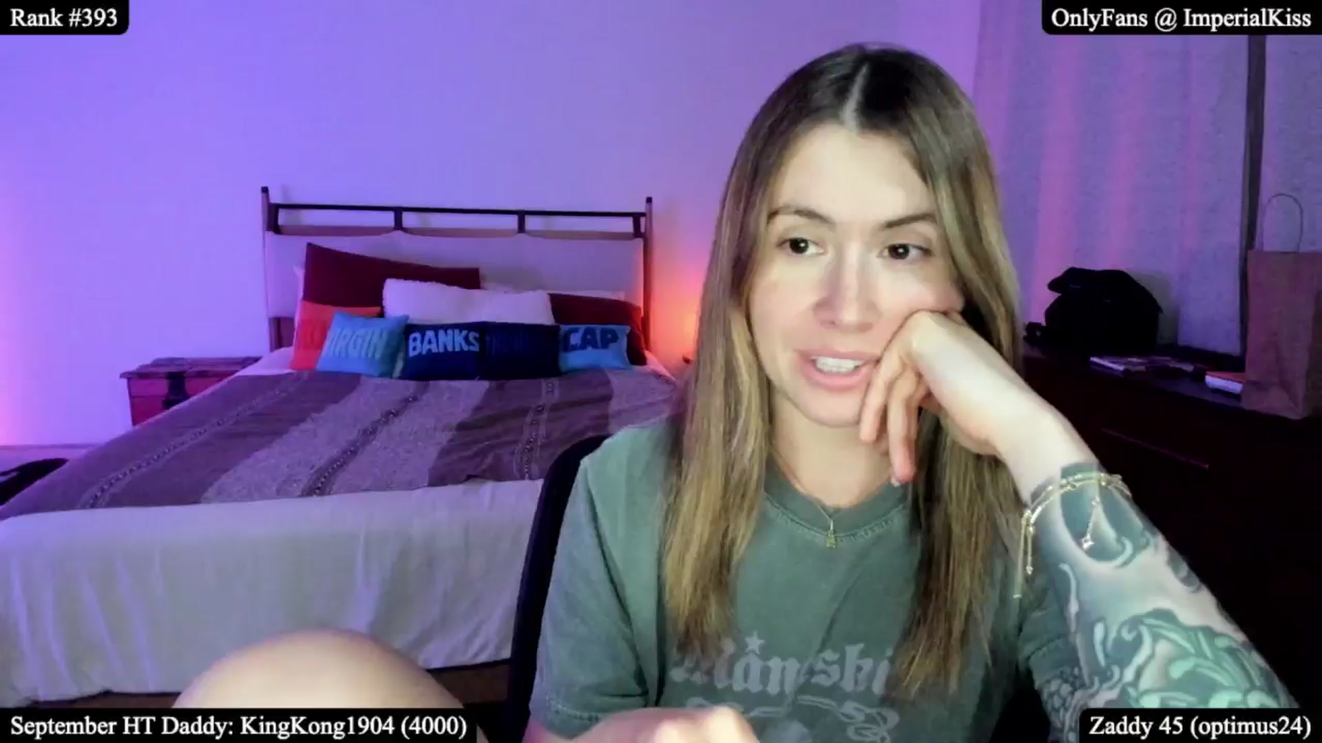 Gallery image thumbnail from ImperialKiss's myfreecams stream on, 09/04/2025, 05:31 image 3 of 20